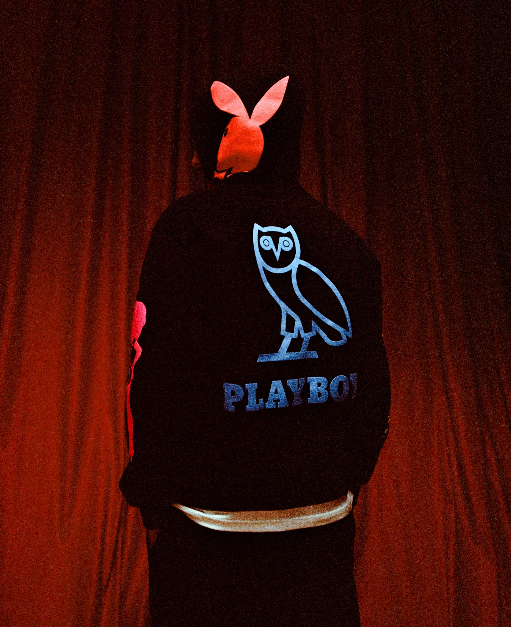 Playboy Pin-Up Hoodie - Black IMAGE #4