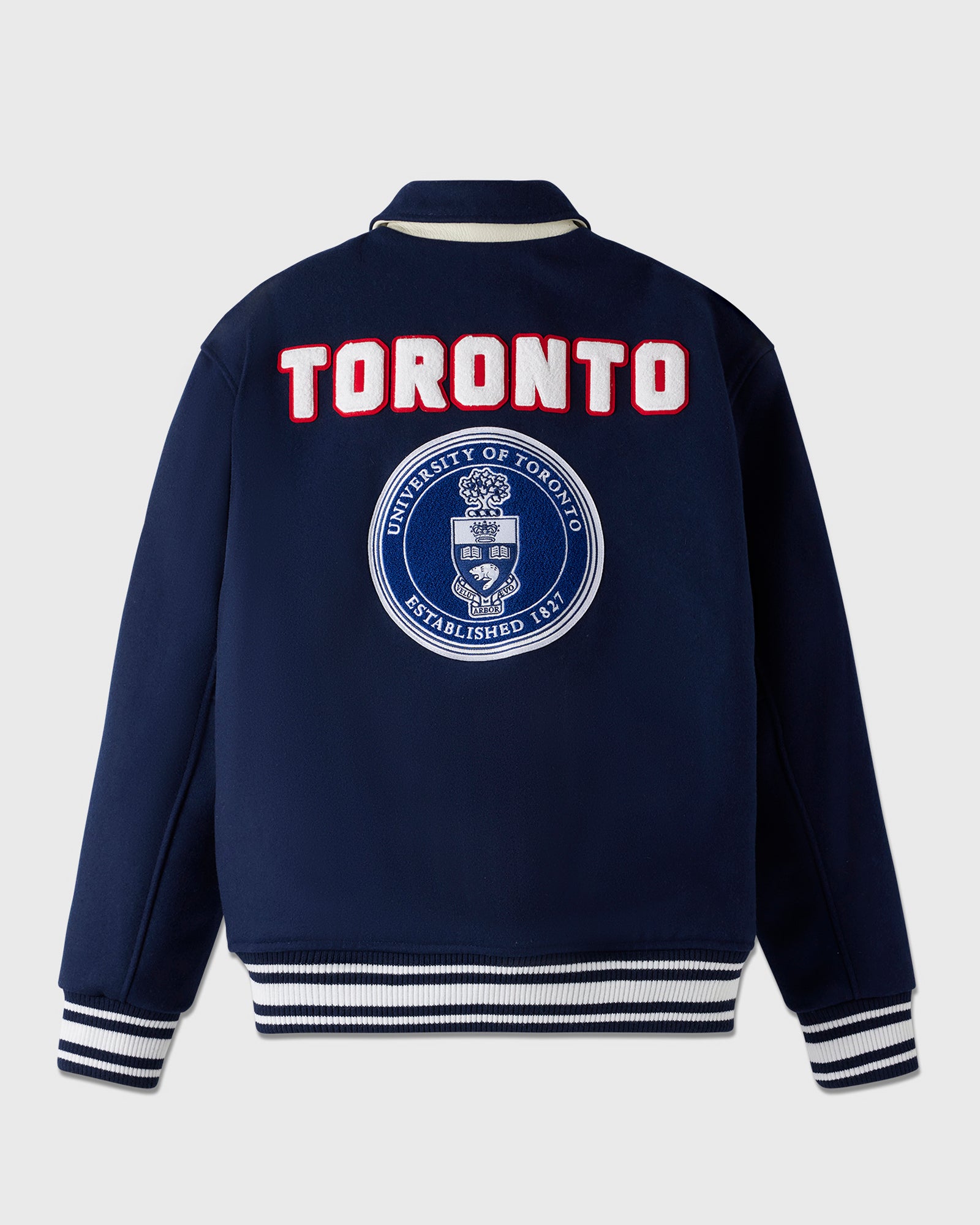 Campus Varsity Jacket - UofT Navy IMAGE #2