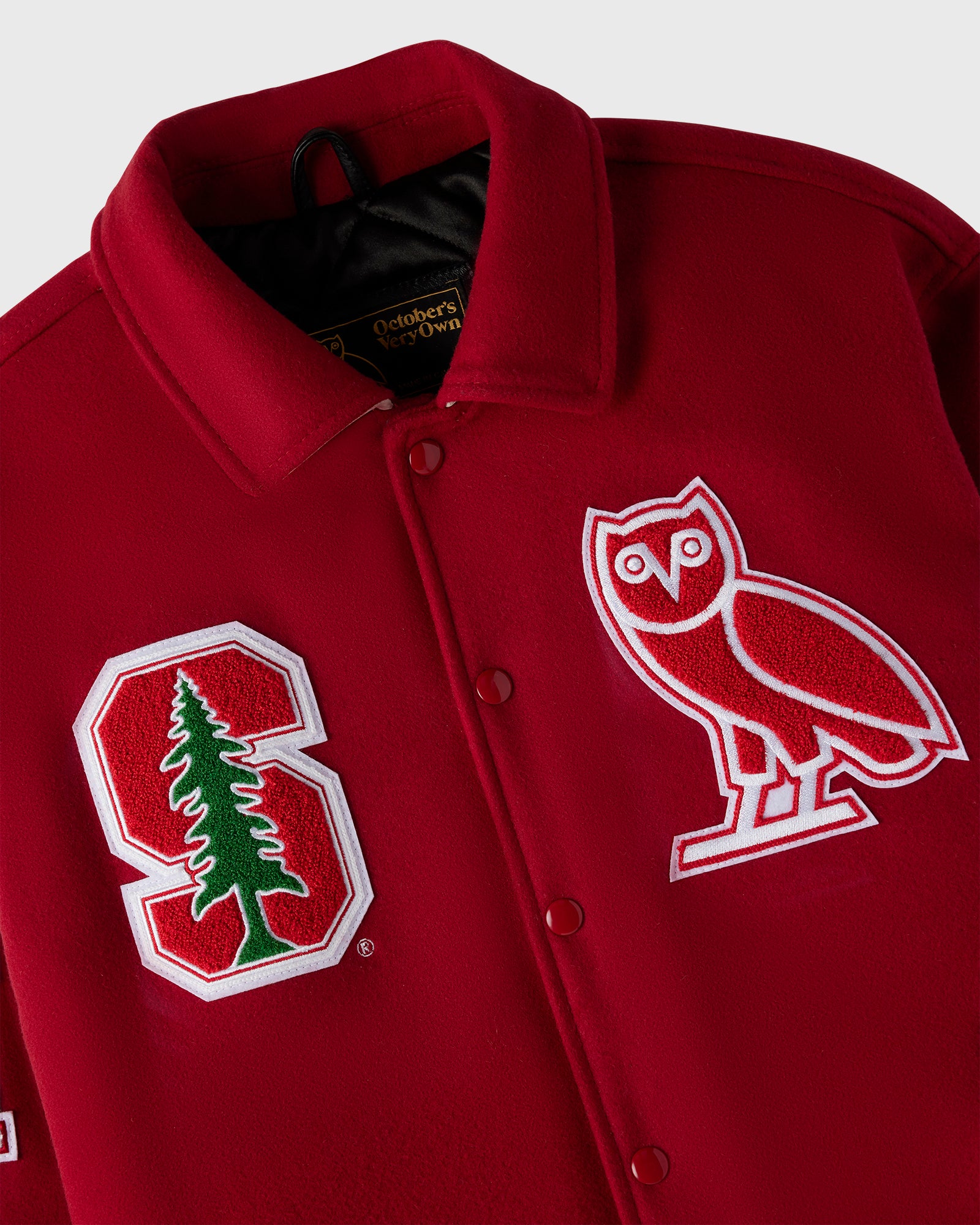 Campus Varsity Jacket - Stanford Red IMAGE #3