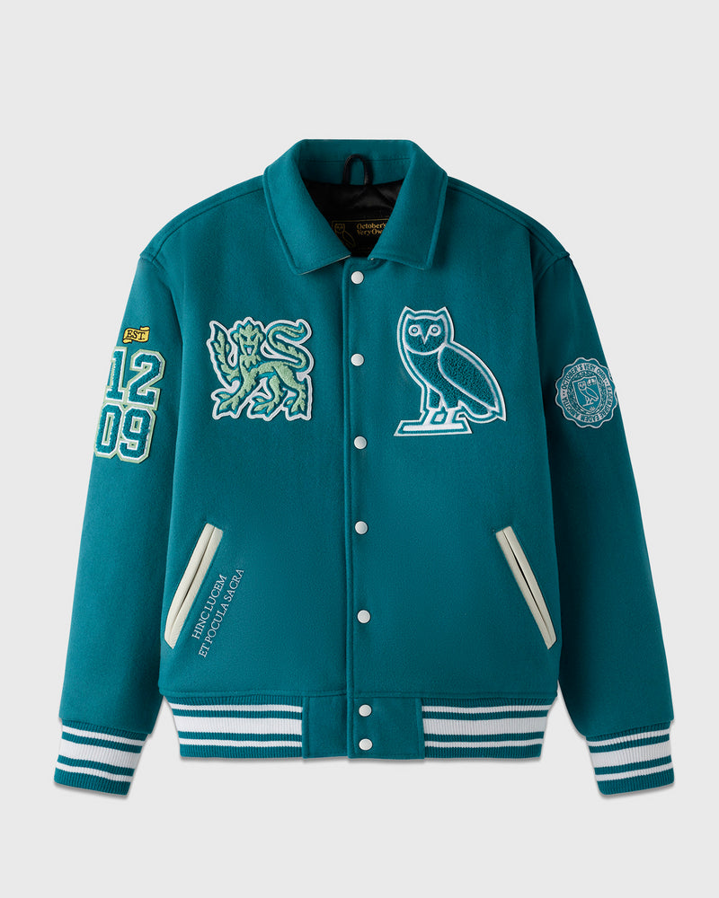 Campus Varsity Jacket - Cambridge Green