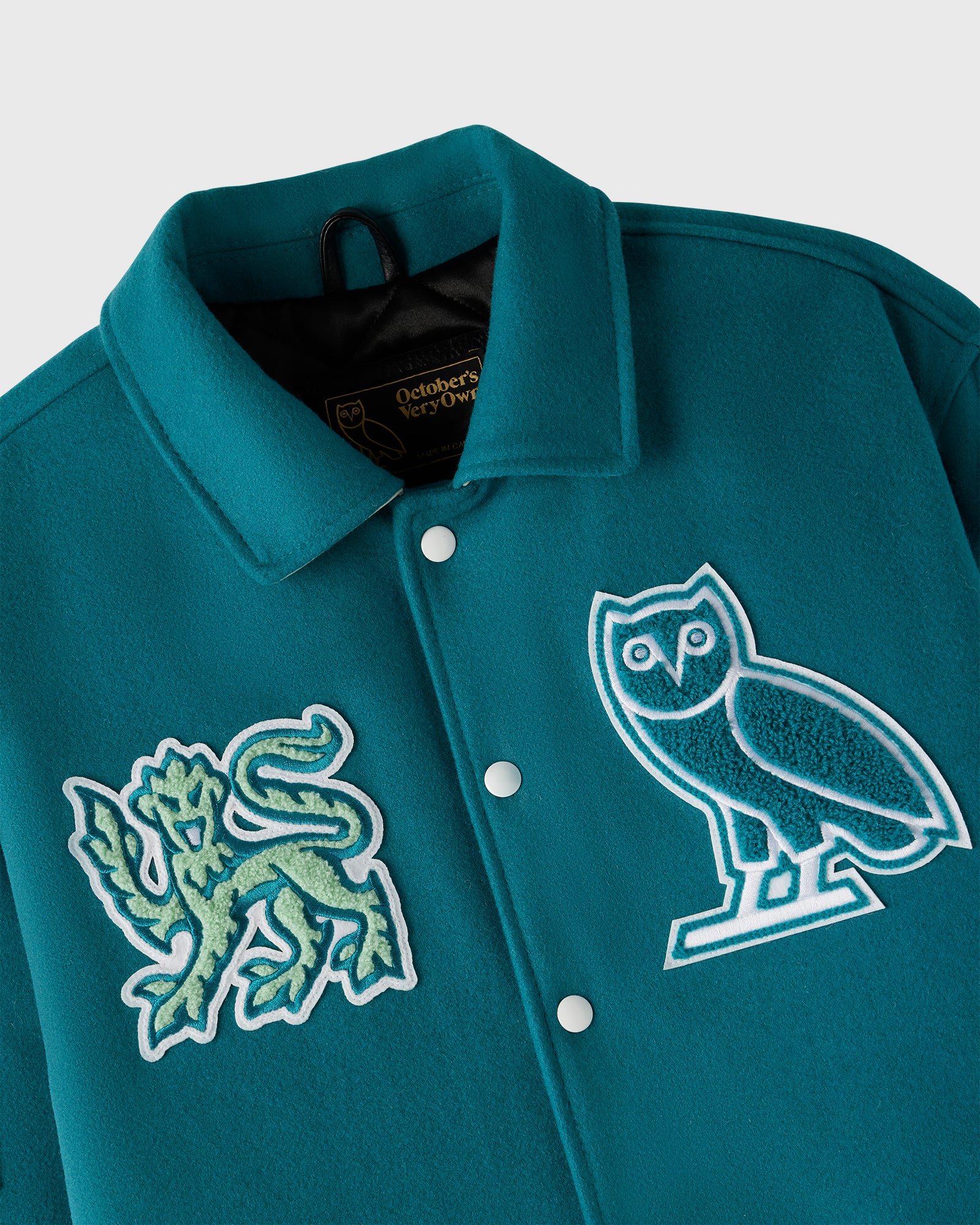 Campus Varsity Jacket - Cambridge Green IMAGE #3