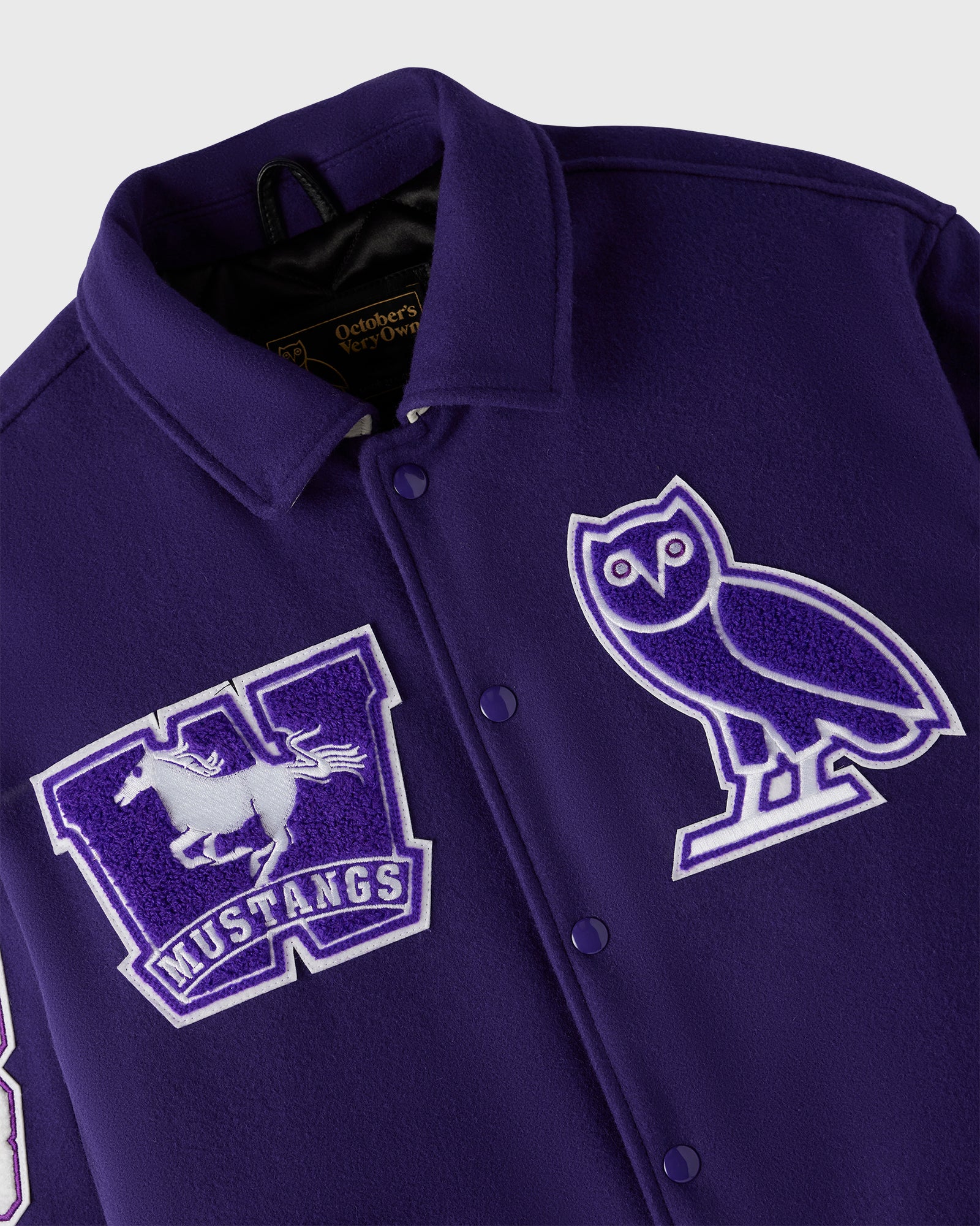 Campus Varsity Jacket - Western Purple IMAGE #3