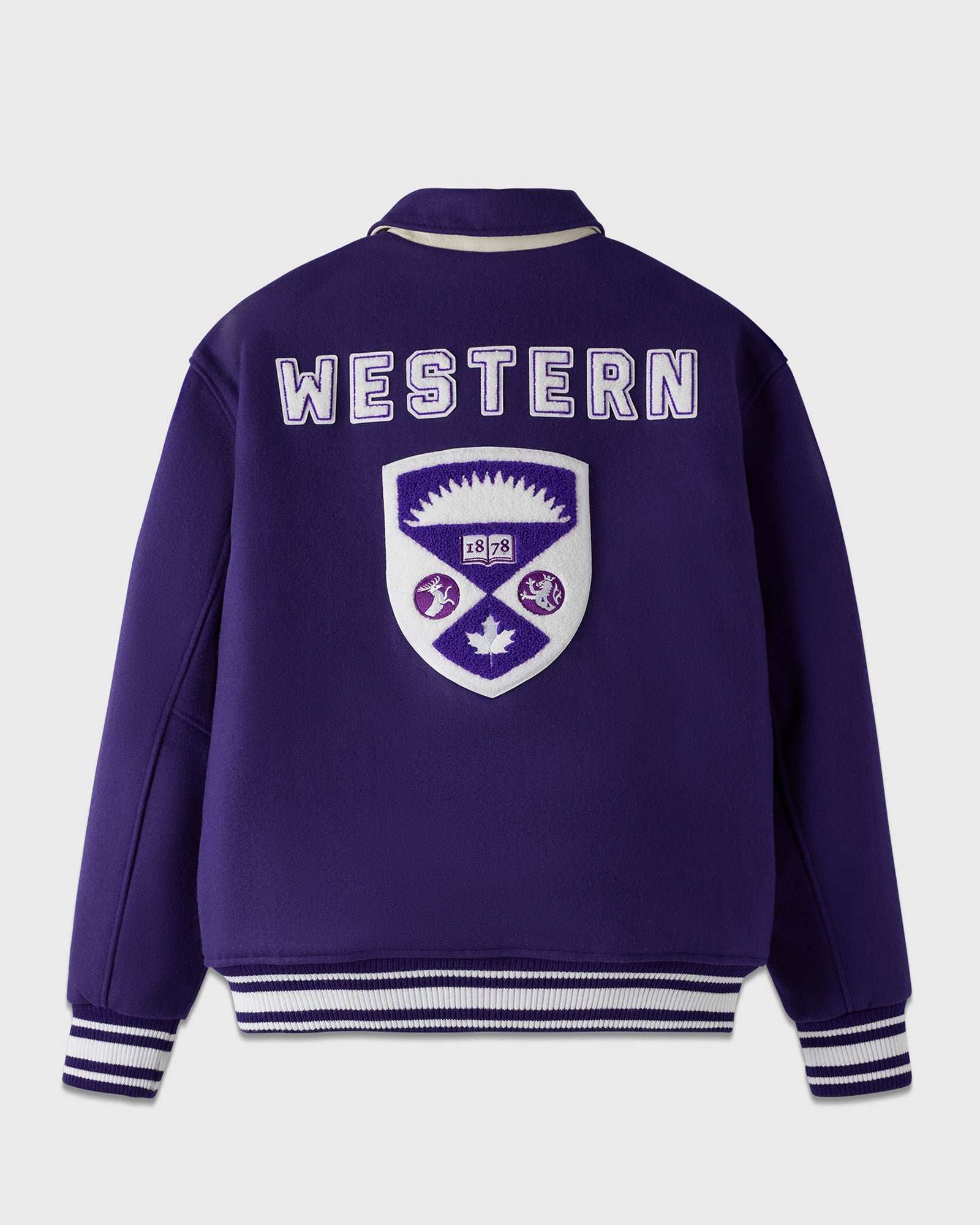 Campus Varsity Jacket - Western Purple IMAGE #2