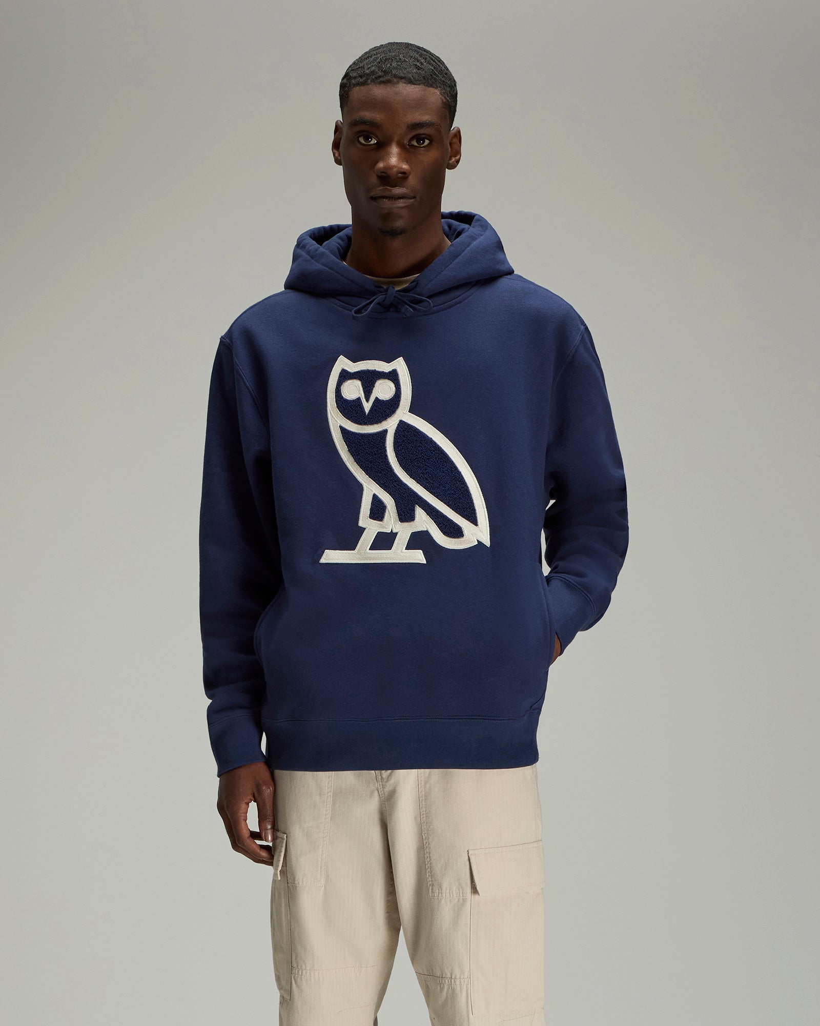 Icon Hoodie - Navy IMAGE #2