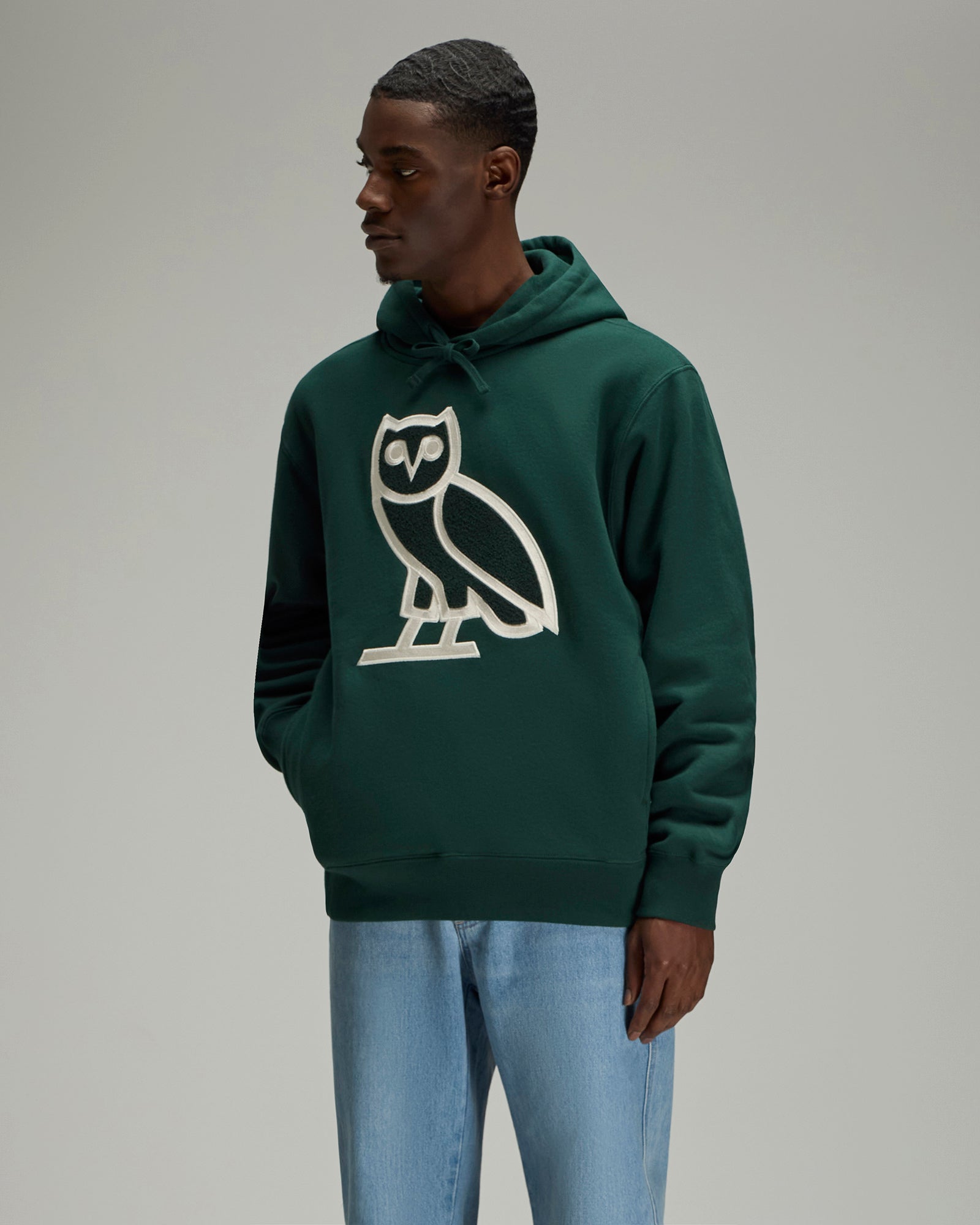 Icon Hoodie - Dark Green IMAGE #2