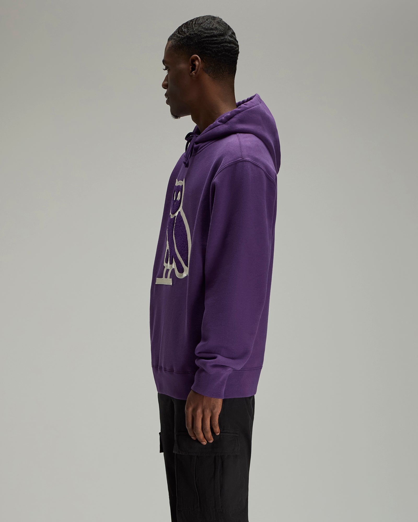 Icon Hoodie - Purple IMAGE #3