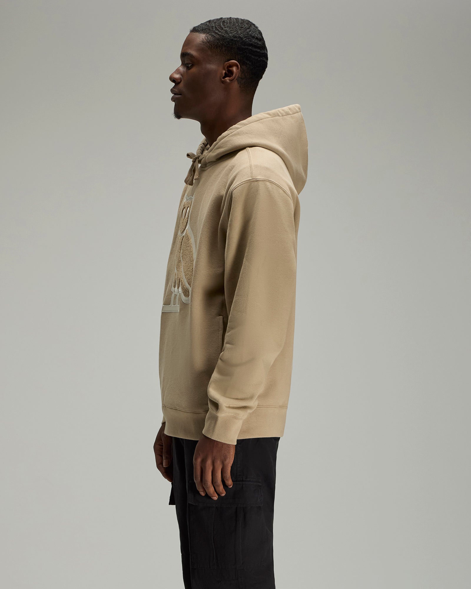 Icon Hoodie - Taupe IMAGE #3