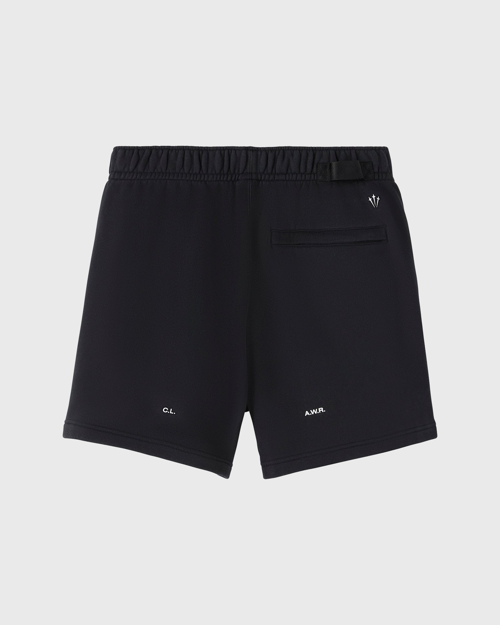 NOCTA Fleece CS Short - Black/White IMAGE #2