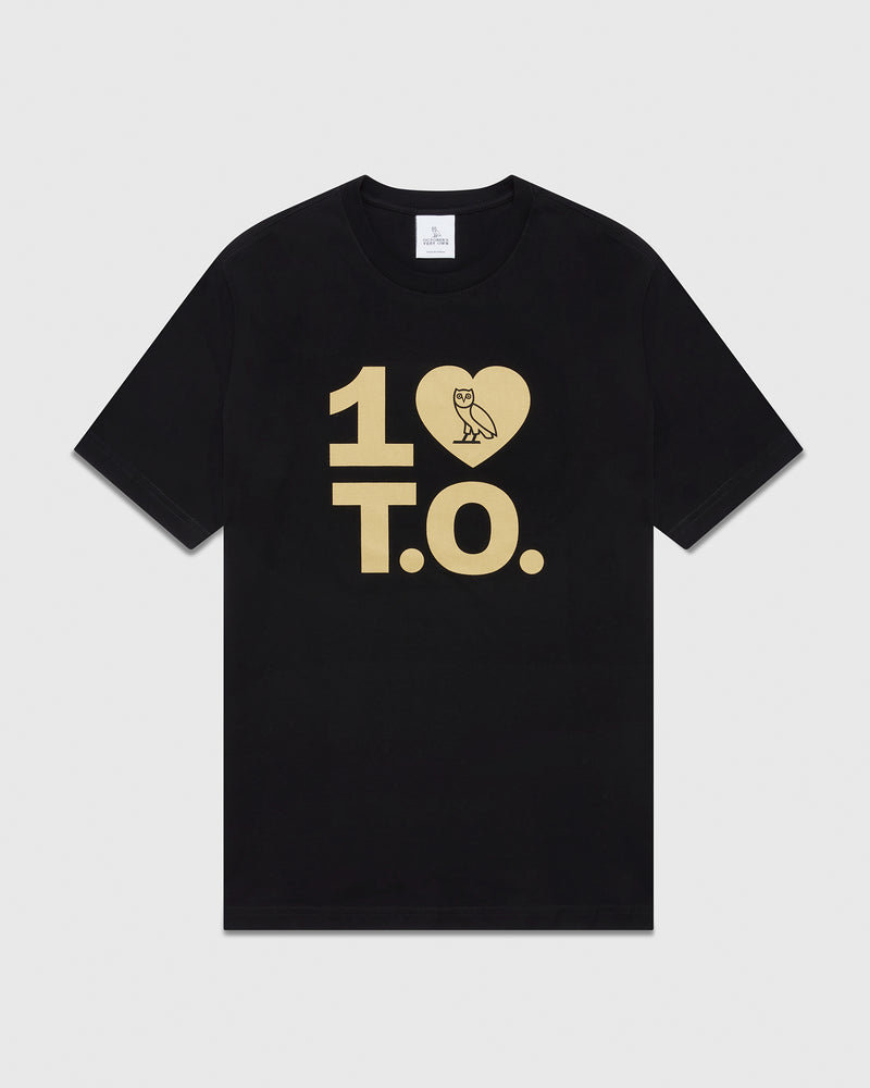 1 LOVE T.O. T-Shirt - Black