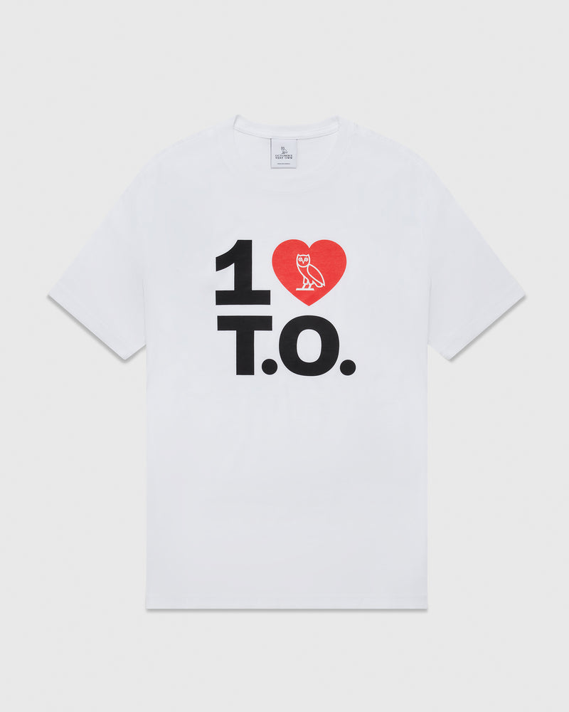 1 LOVE T.O. T-Shirt - White