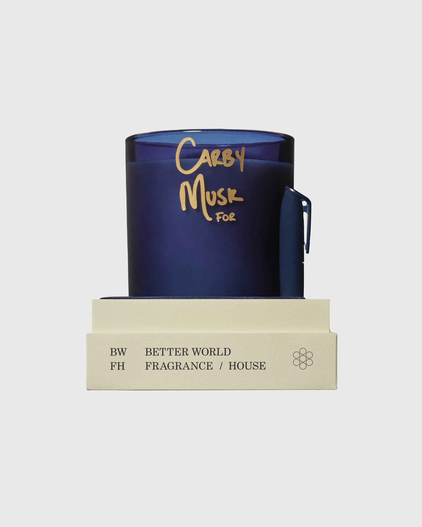 Better World Fragrance House Carby Musk Candle - 10.5 Oz IMAGE #2