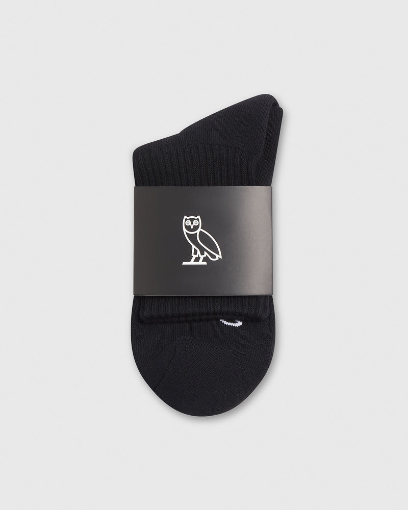 Stripe Ankle Socks - Black