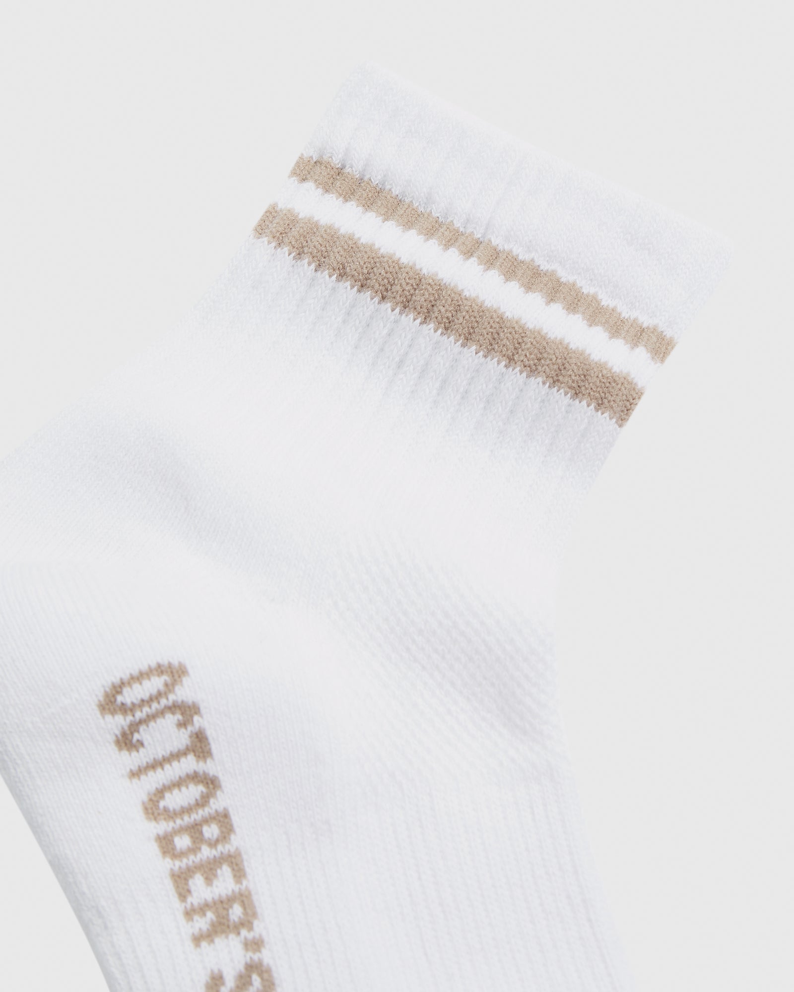 Stripe Ankle Socks - White IMAGE #4