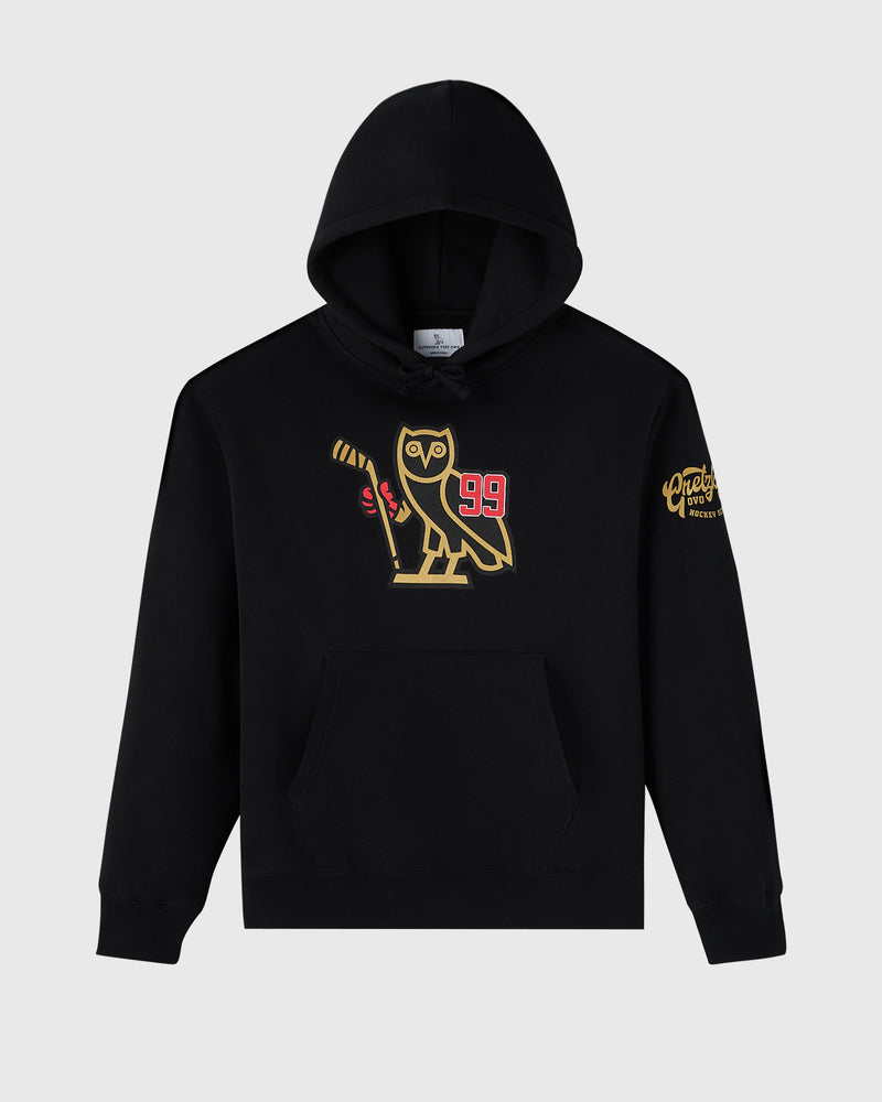 Gretzky Hoodie School Hoodie - Black
