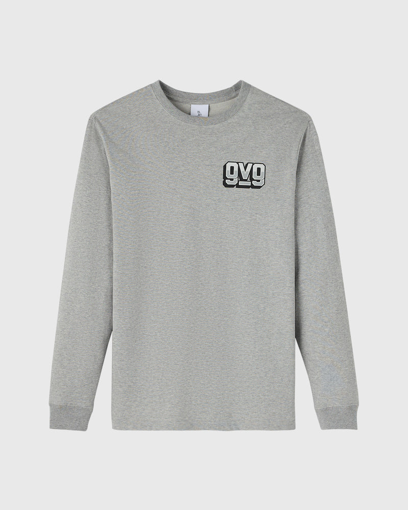 Gretzky Hockey School Long-Sleeve T-Shirt - Heather Grey