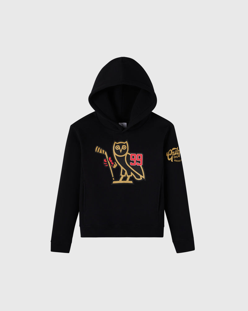 Gretzky Hockey School Kids Hoodie - Black