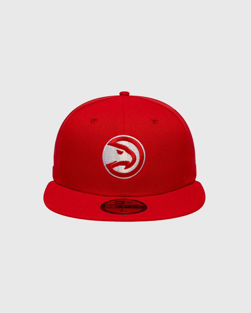 NBA Atlanta Hawks New Era 59Fifty Fitted Cap - Red