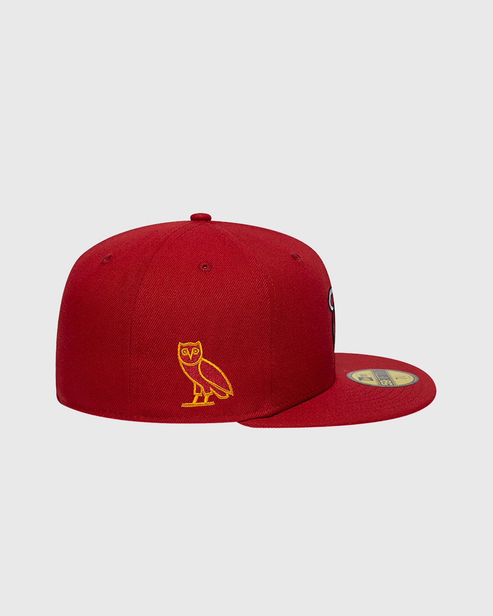 NBA Miami Heat New Era 59Fifty Fitted Cap - Red IMAGE #3