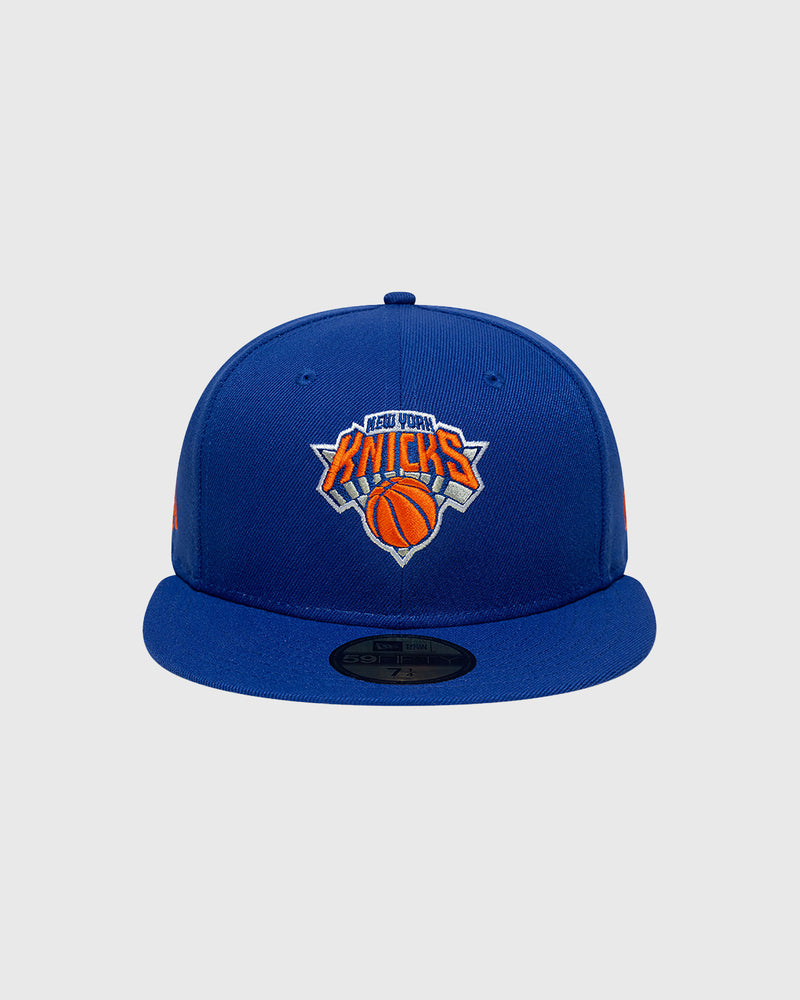 NBA New York Knicks New Era 59Fifty Fitted Cap - Blue