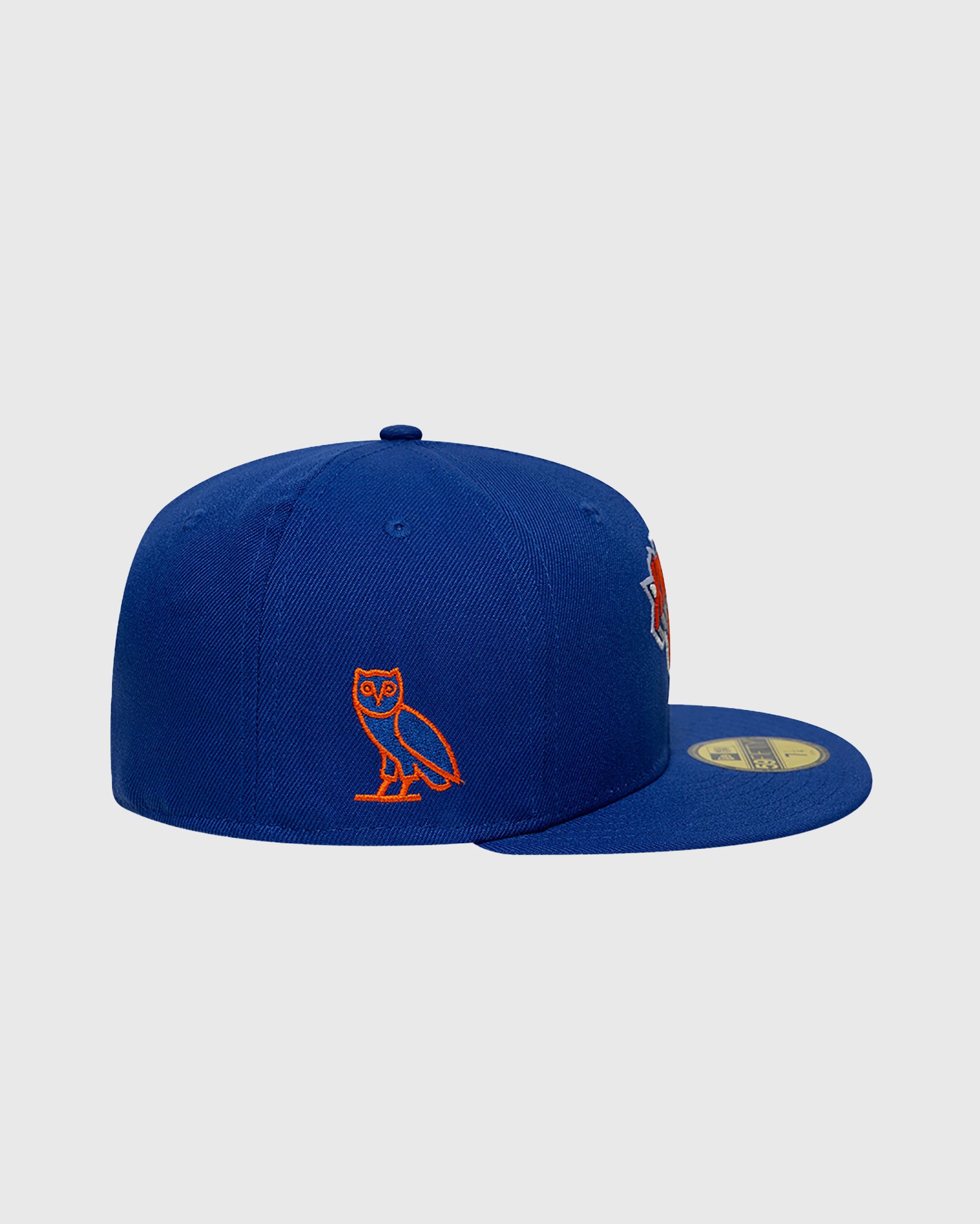 NBA New York Knicks New Era 59Fifty Fitted Cap - Blue IMAGE #3