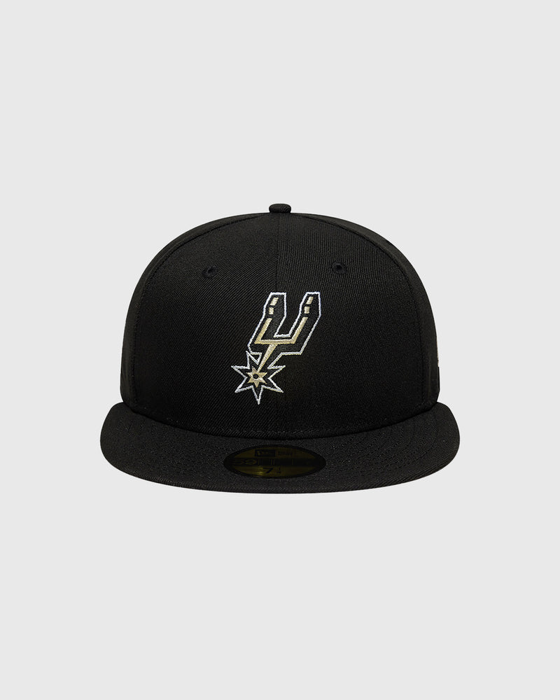 NBA San Antonio Spurs New Era 59Fifty Fitted Cap - Black