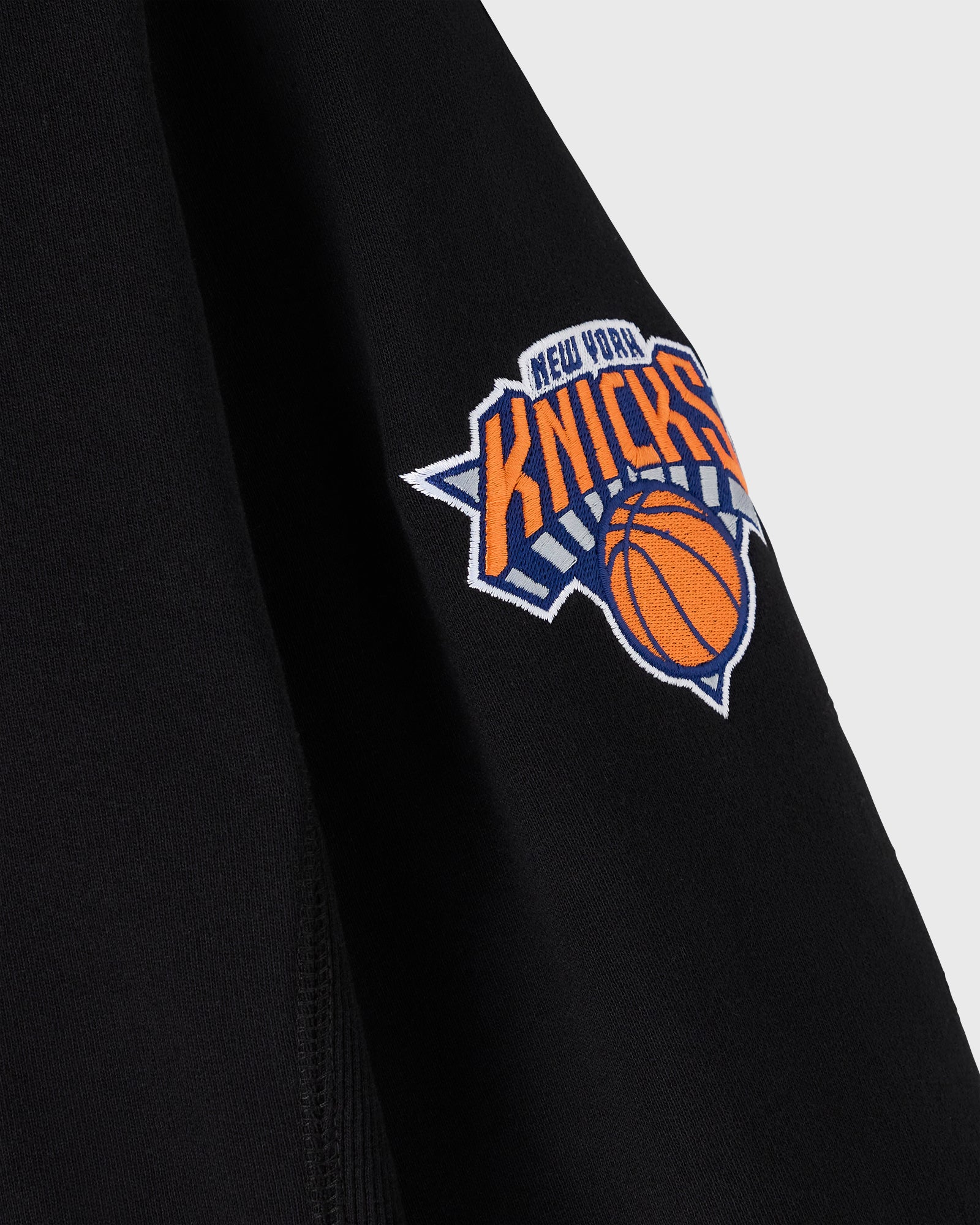 NBA New York Knicks Hoodie - Black IMAGE #4