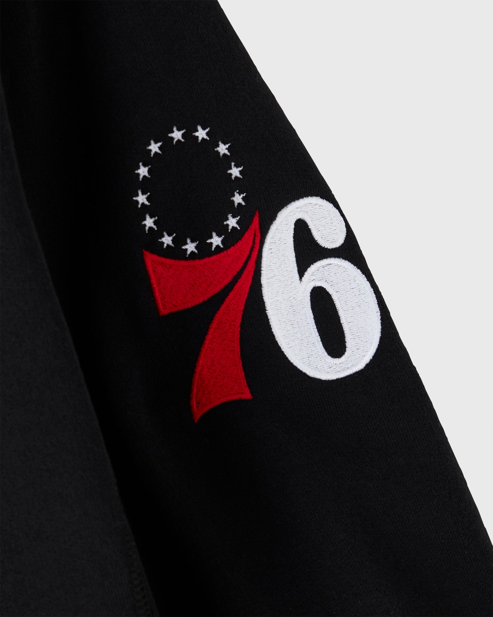 NBA Philadelphia 76ers Hoodie - Black IMAGE #9