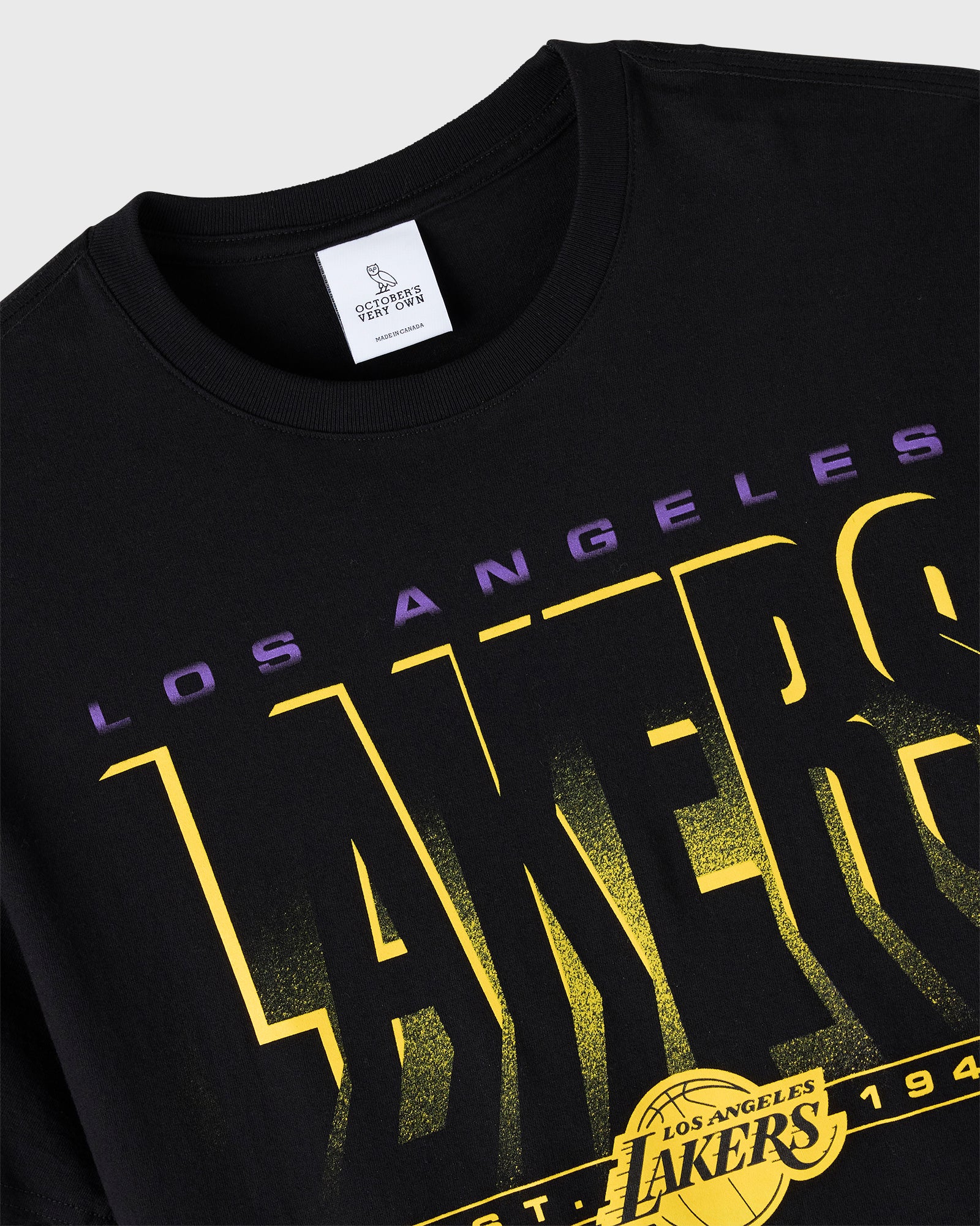 NBA Los Angeles Lakers T-Shirt - Black IMAGE #5