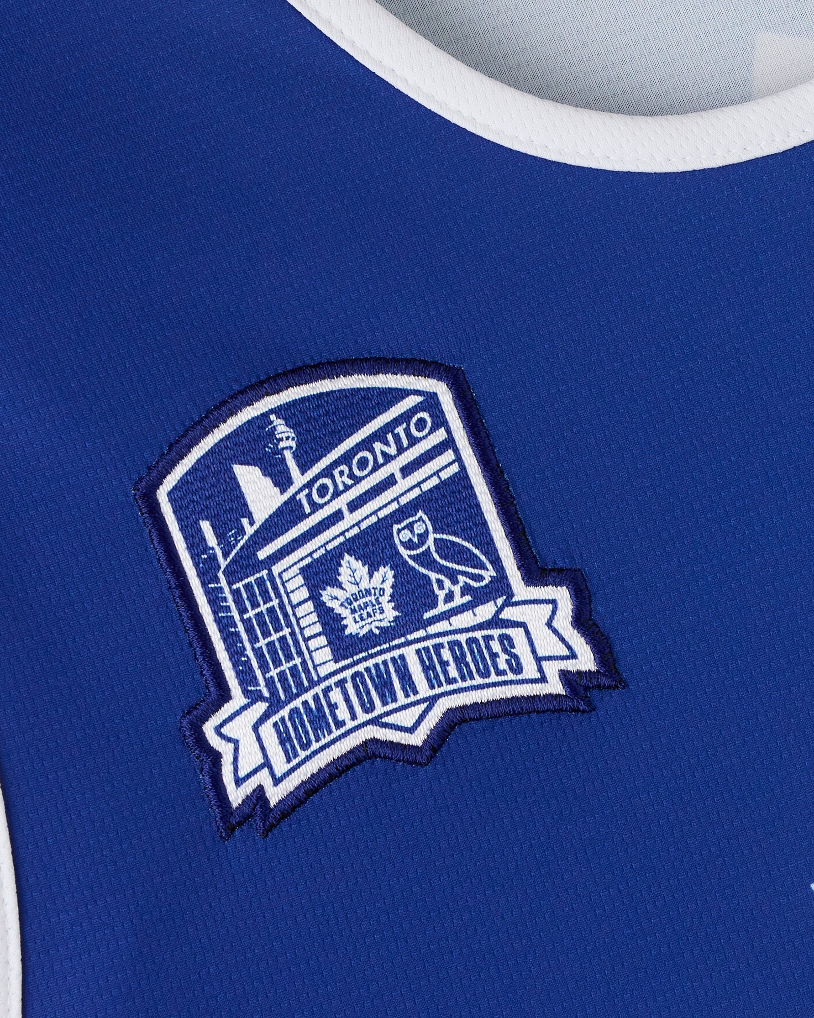 Hometown Heroes Basketball Jersey  - Leafs Blue IMAGE #9