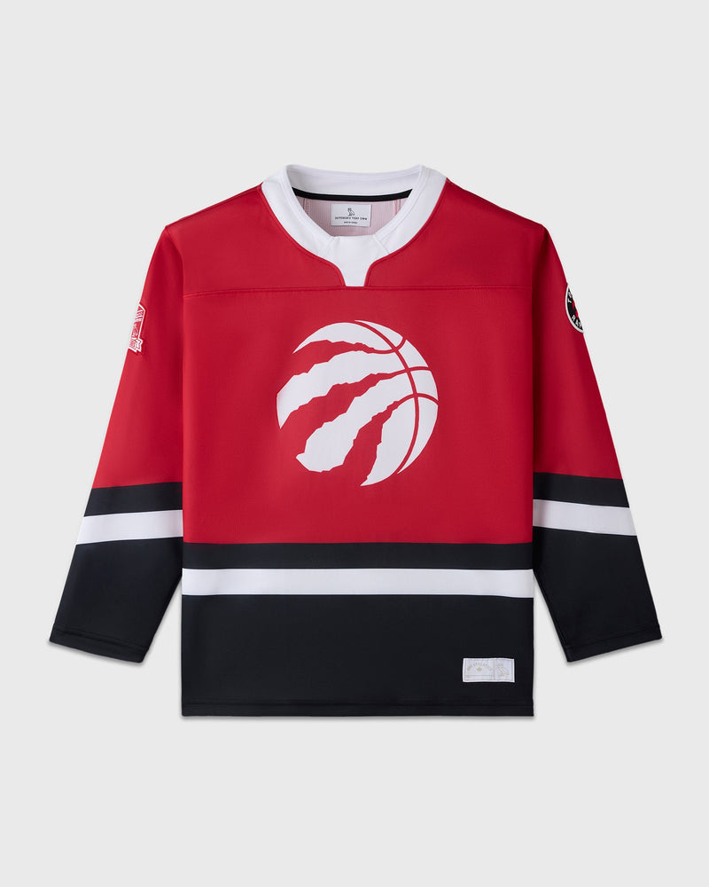 Hometown Heroes Hockey Jersey - Raptors Red