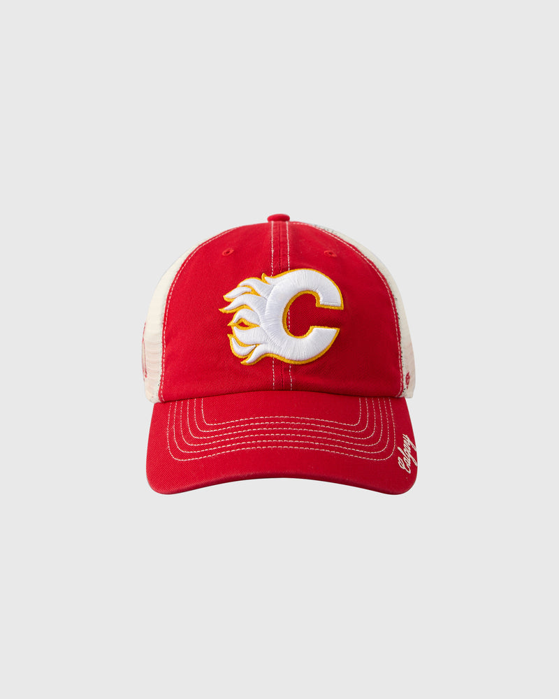 NHL Calgary Flames '47 Brand Trucker Hat - Red