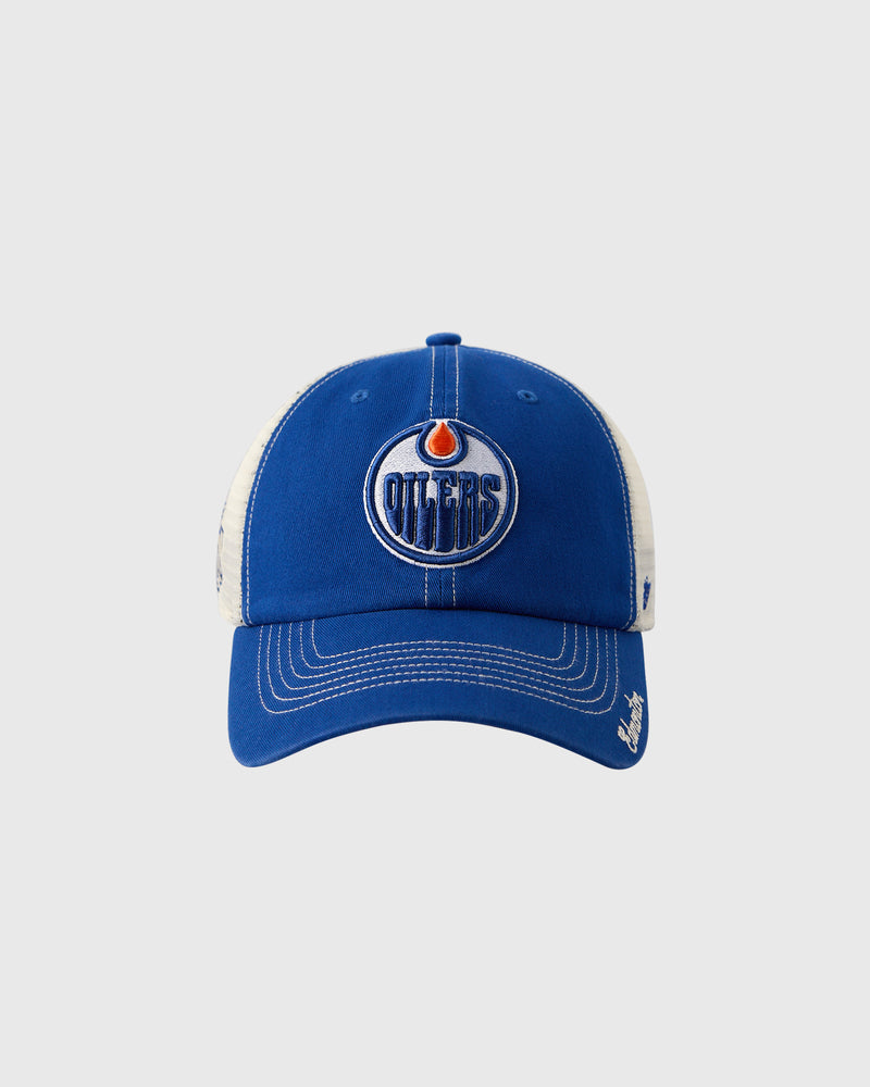 NHL Edmonton Oilers '47 Brand Trucker Hat - Navy