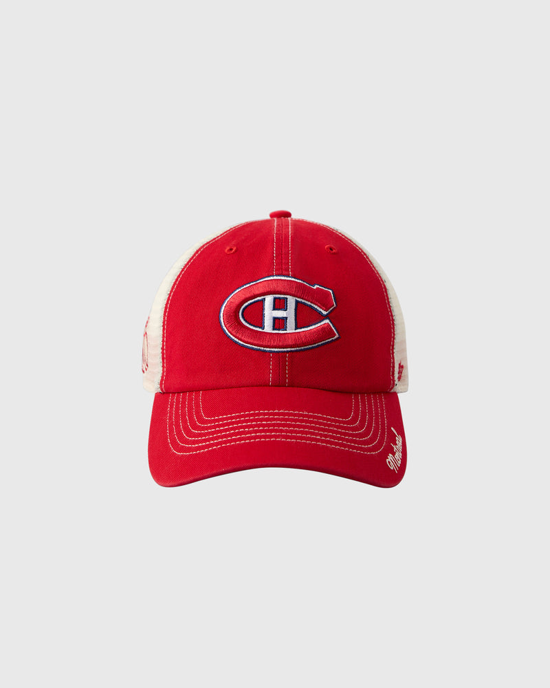 NHL Montreal Canadiens '47 Brand Trucker Hat - Red