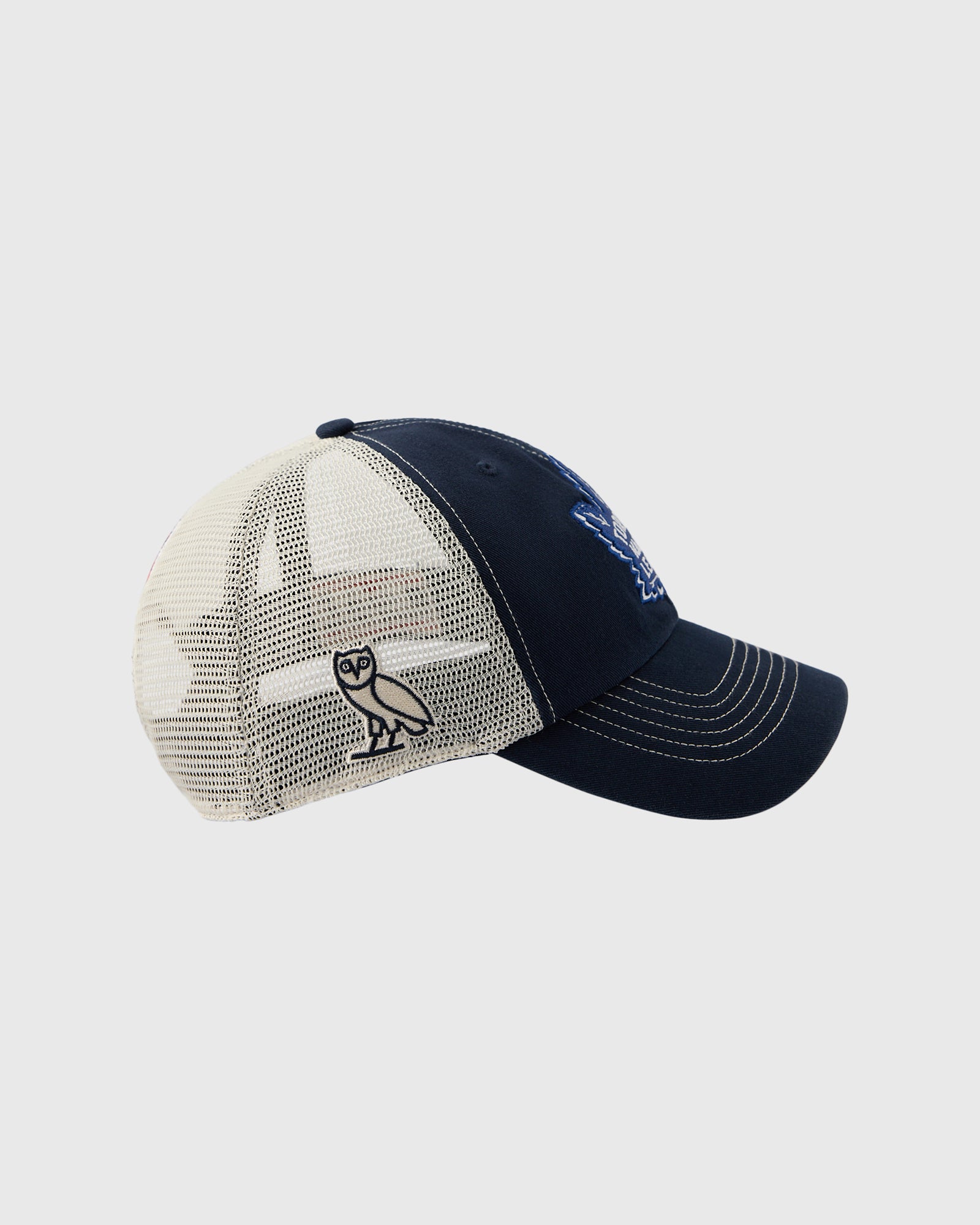 NHL Toronto Maple Leafs '47 Brand Trucker Hat - Blue IMAGE #4