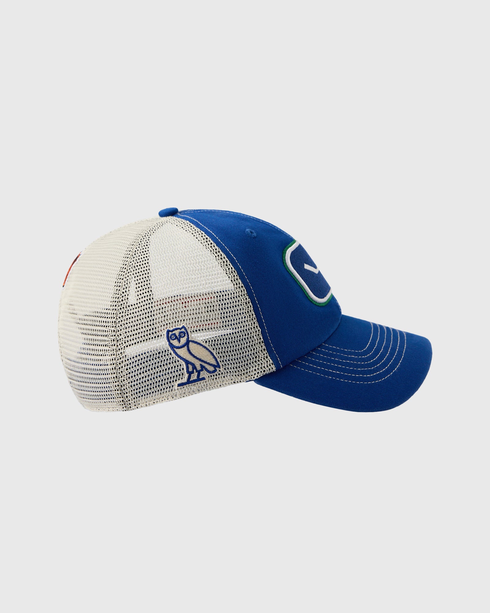 NHL Vancouver Canucks '47 Brand Trucker Hat - Blue IMAGE #4