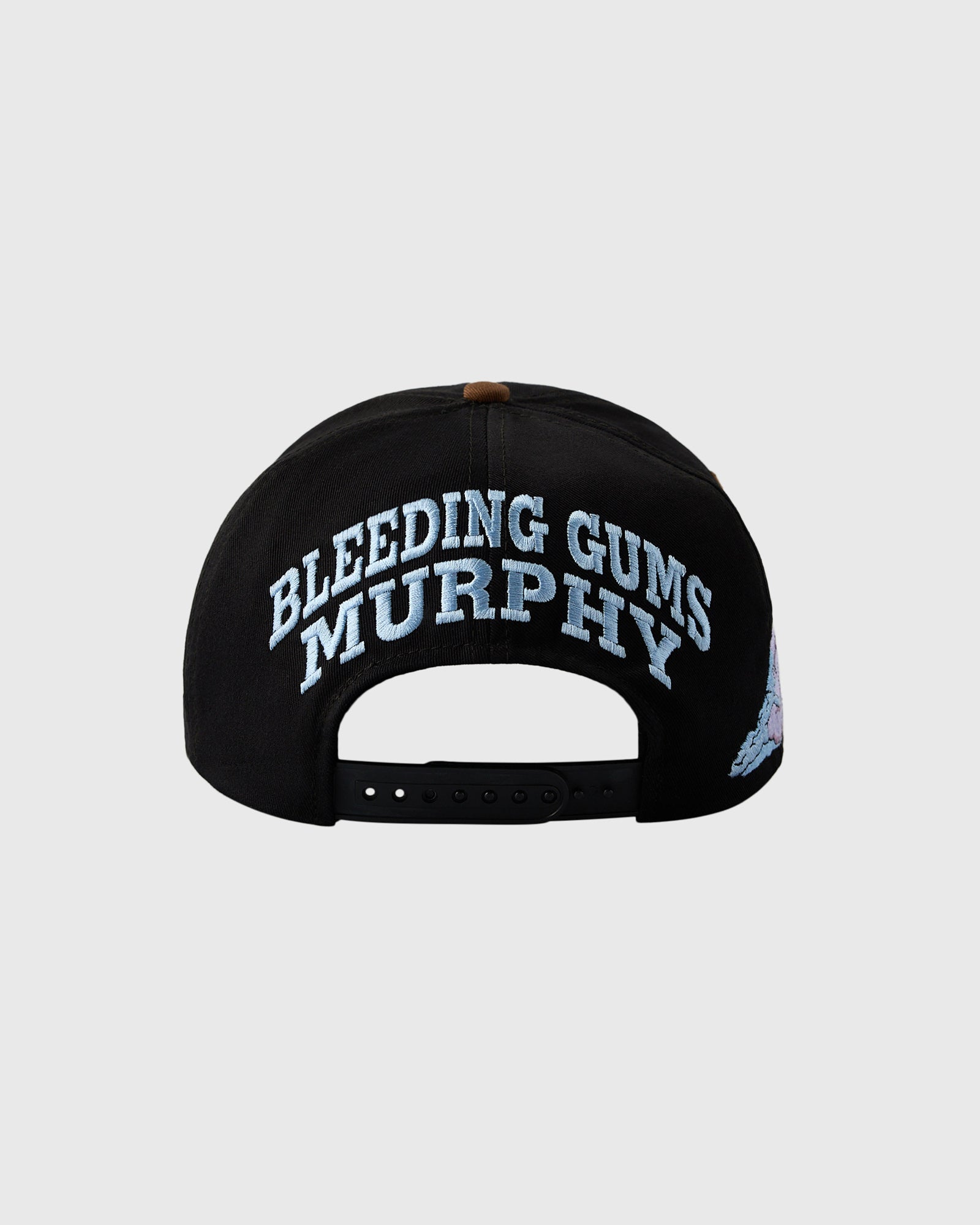 The Simpsons Bleeding Gums Murphy Snapback Cap - Black/Brown IMAGE #2