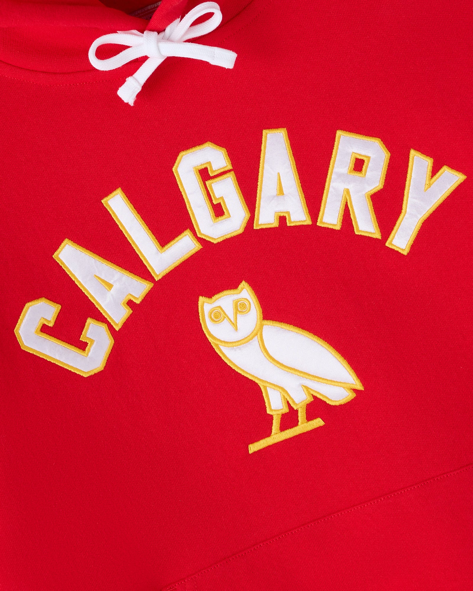 NHL Calgary Flames Team Training Hoodie - Red IMAGE #5