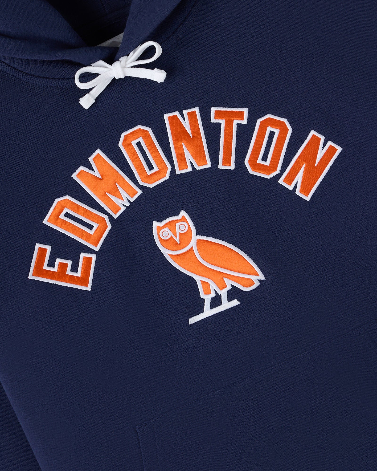 NHL Edmonton Oilers Team Training Hoodie - Navy IMAGE #5