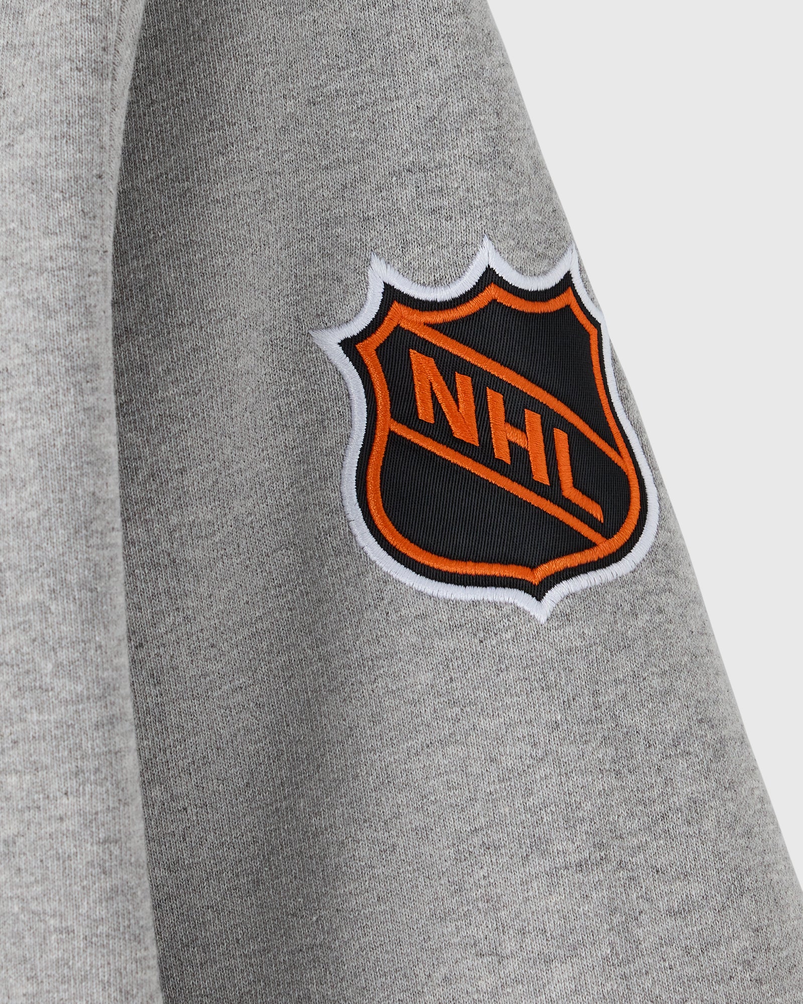 NHL Vancouver Canucks Team Training Hoodie - Ash Heather Grey IMAGE #4