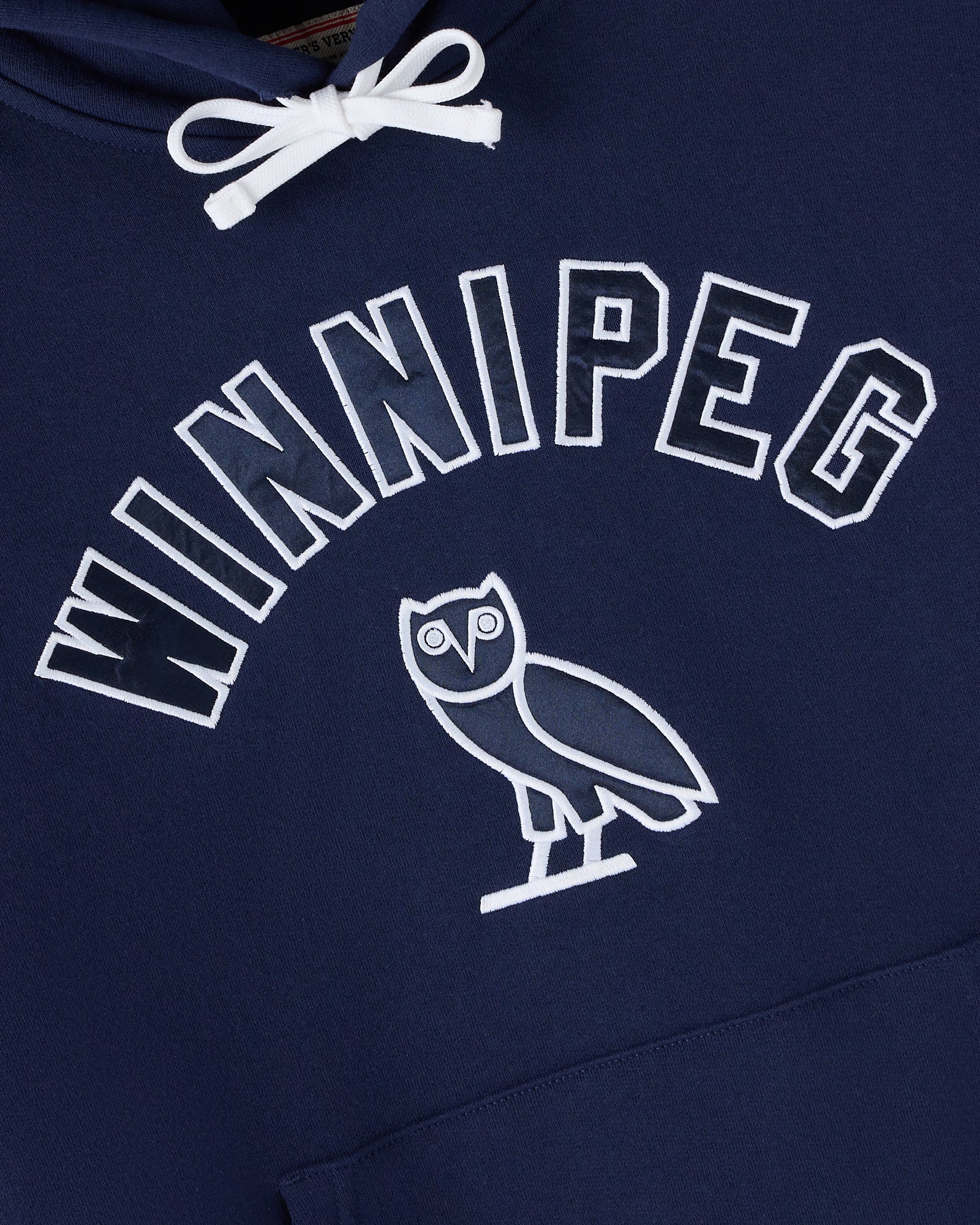 NHL Winnipeg Jets Team Training Hoodie - Navy IMAGE #3