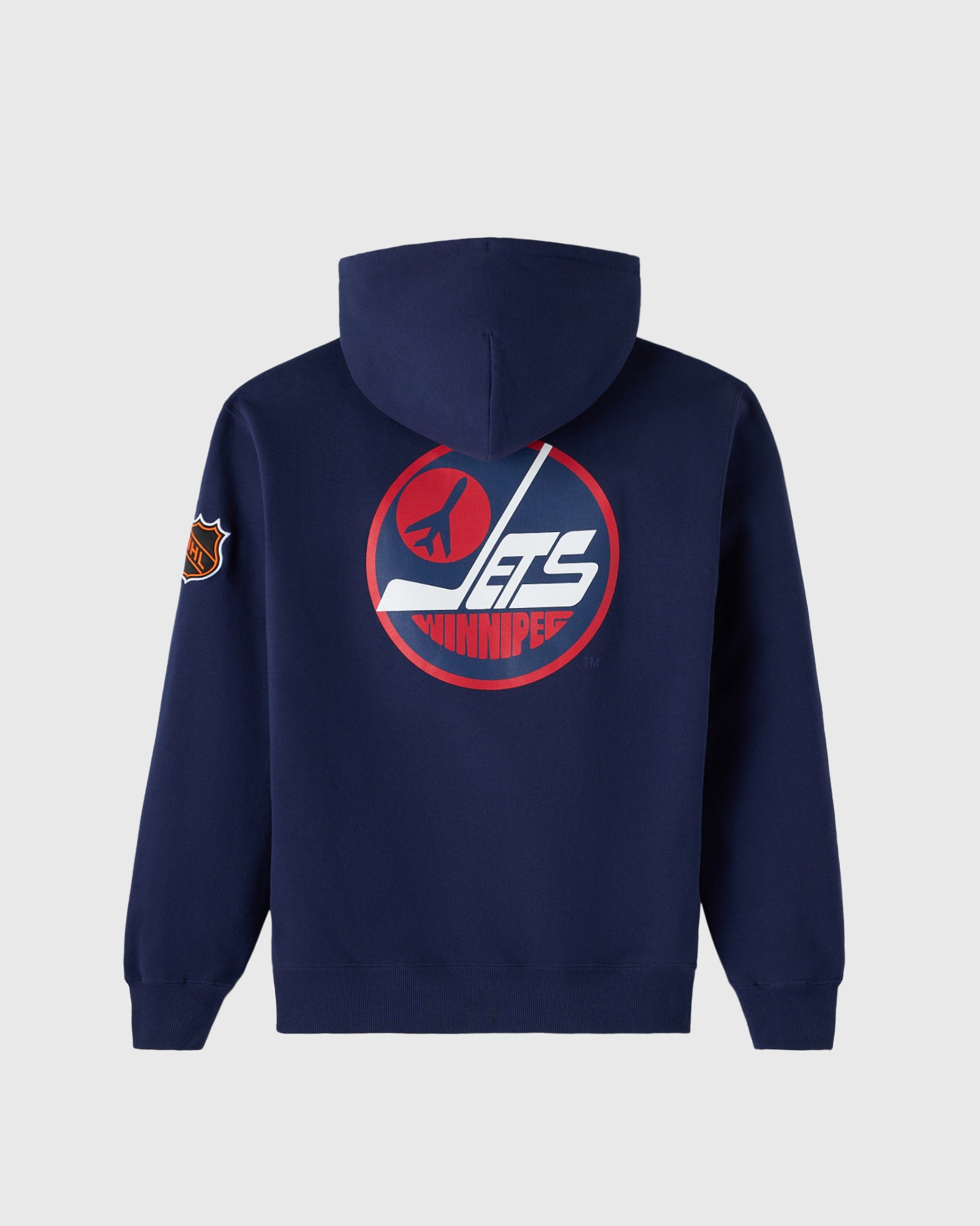 NHL Winnipeg Jets Team Training Hoodie - Navy IMAGE #2