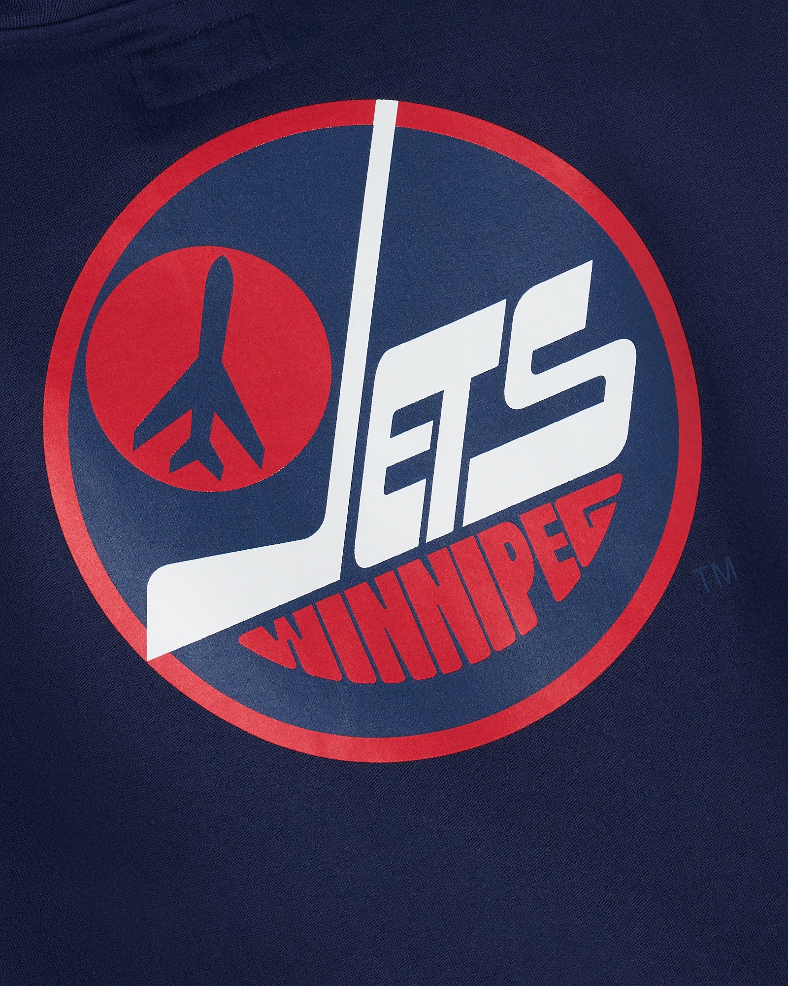 NHL Winnipeg Jets Team Training Hoodie - Navy IMAGE #5