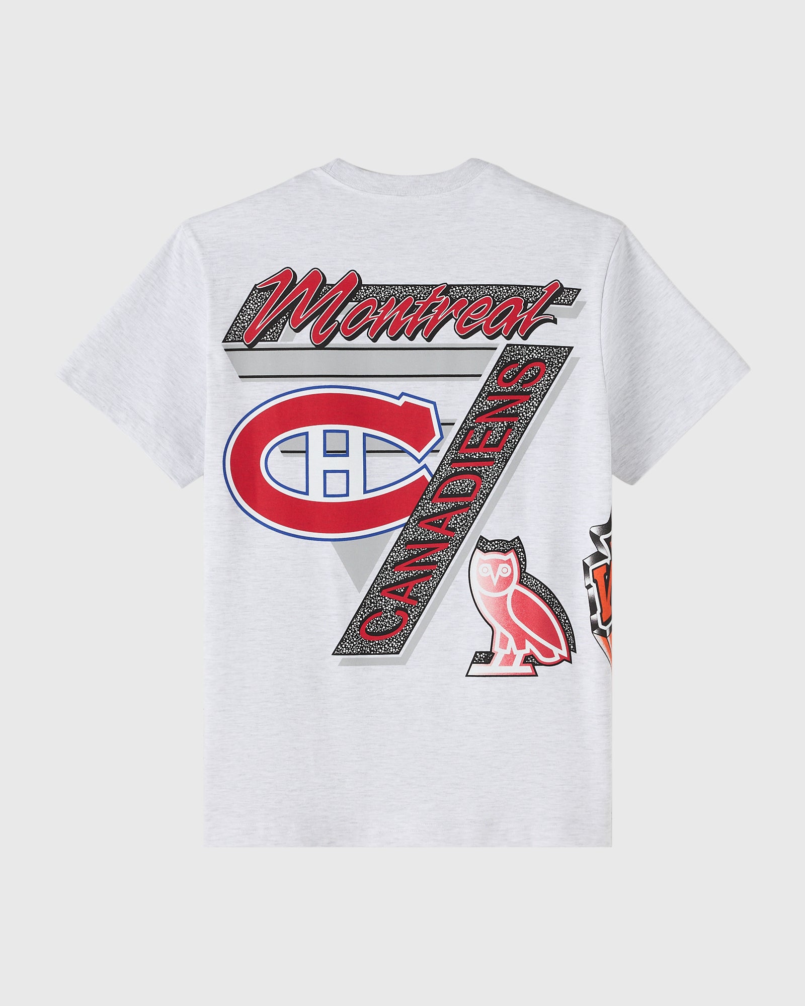 NHL Montreal Canadiens 90's Graphic T-Shirt - Ash Heather Grey IMAGE #2