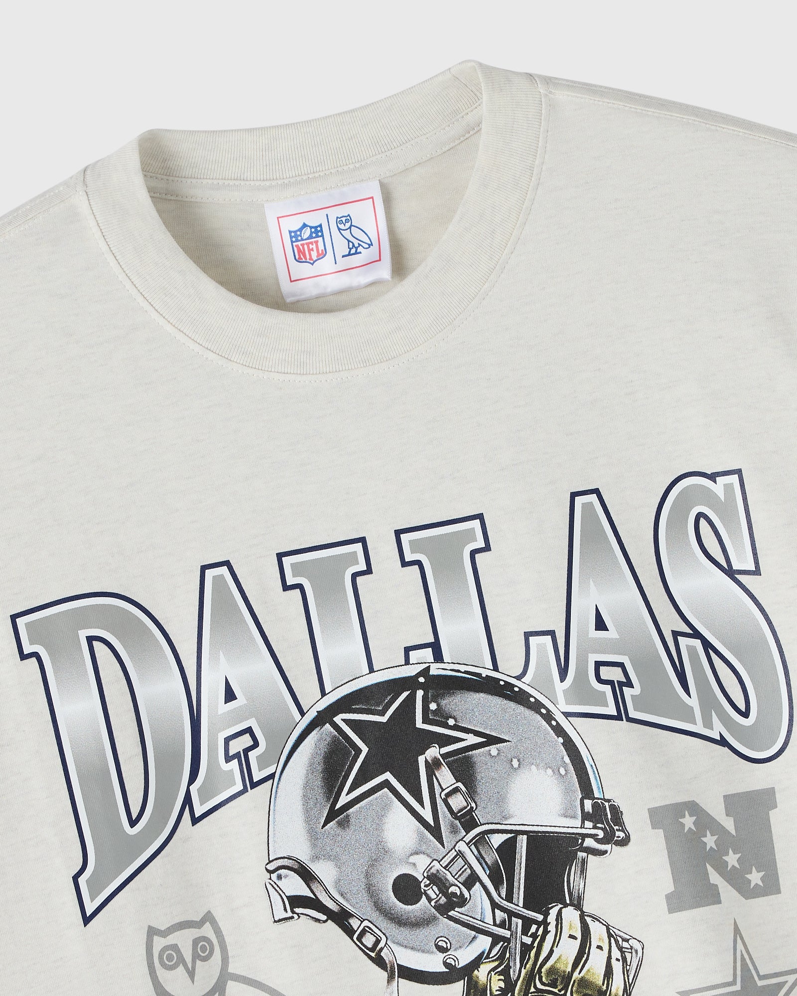 NFL Dallas Cowboys Graphic Team T-Shirt - Ash Heather Grey IMAGE #3