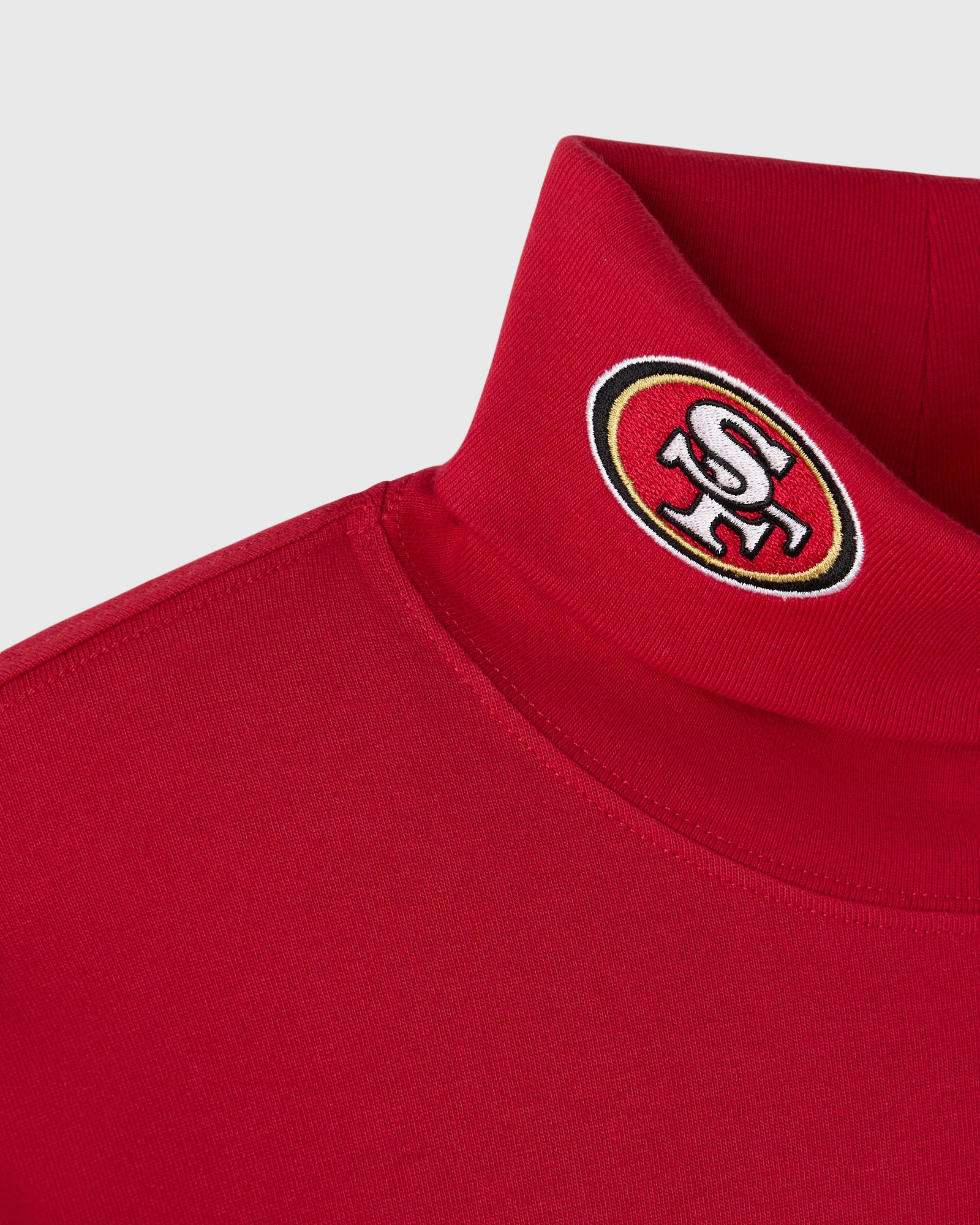 NFL San Francisco 49ers Heavyweight Turtleneck - Red IMAGE #4