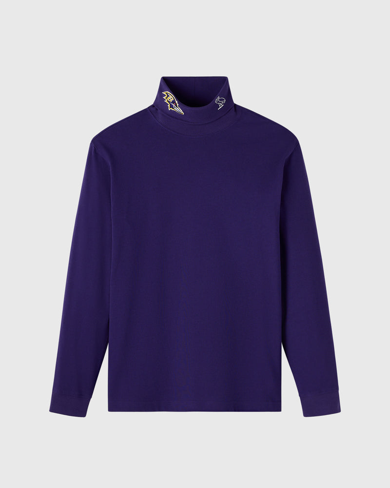 NFL Baltimore Ravens Heavyweight Turtleneck - Purple