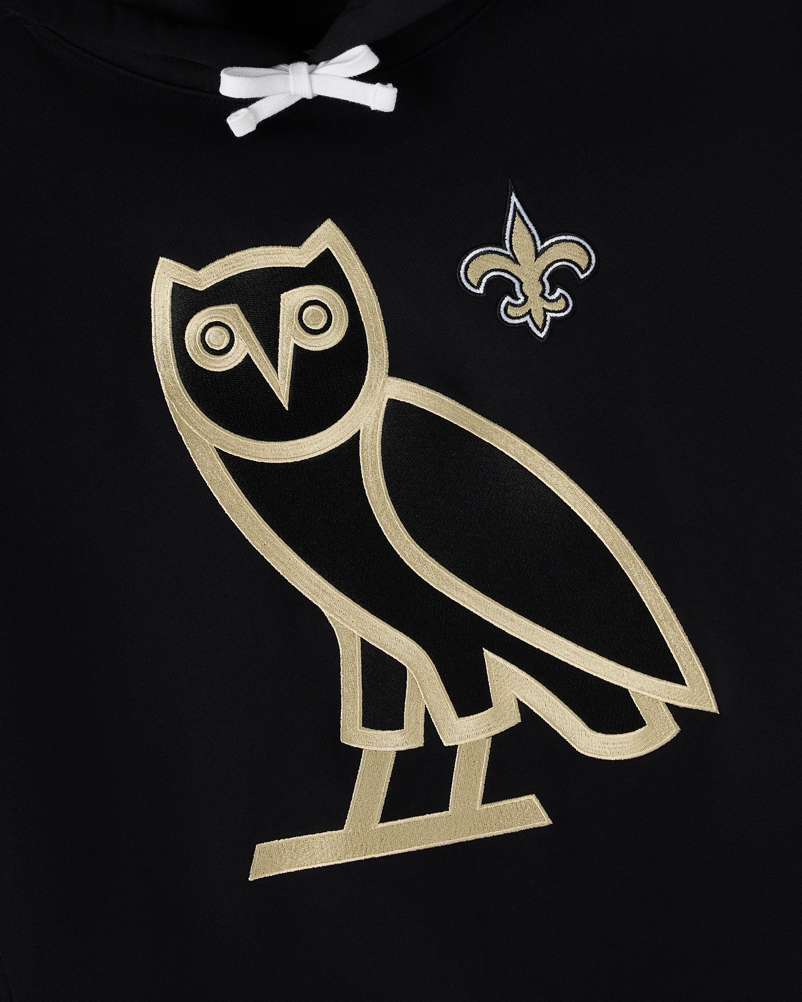 NFL New Orleans Saints Icon Team Hoodie - Black IMAGE #5