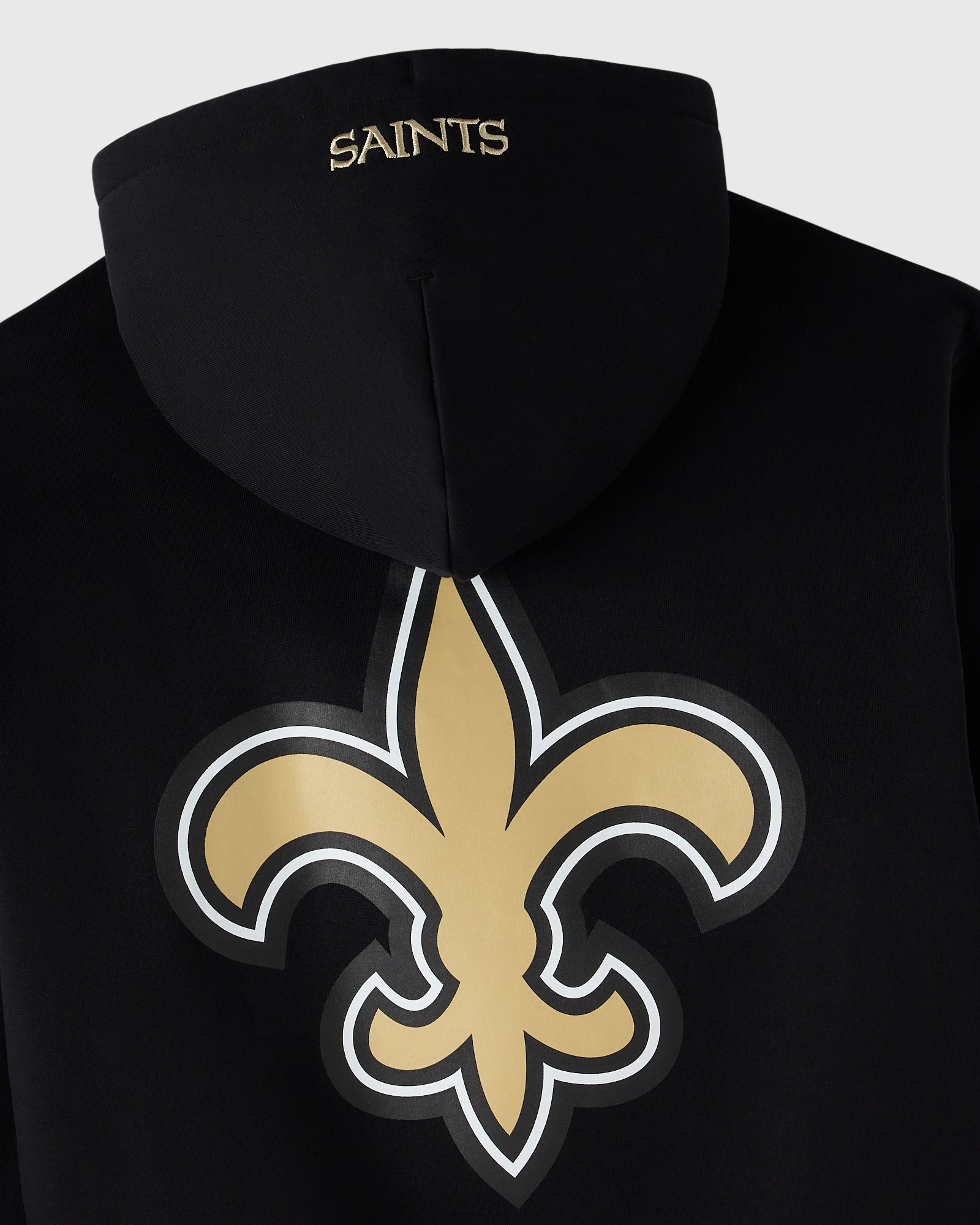 NFL New Orleans Saints Icon Team Hoodie - Black IMAGE #8