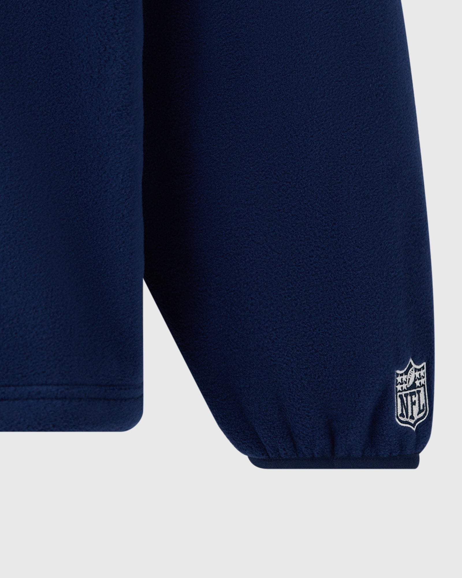 NFL Dallas Cowboys Polartec® Mock Neck Quarter-Zip Fleece - Navy IMAGE #5