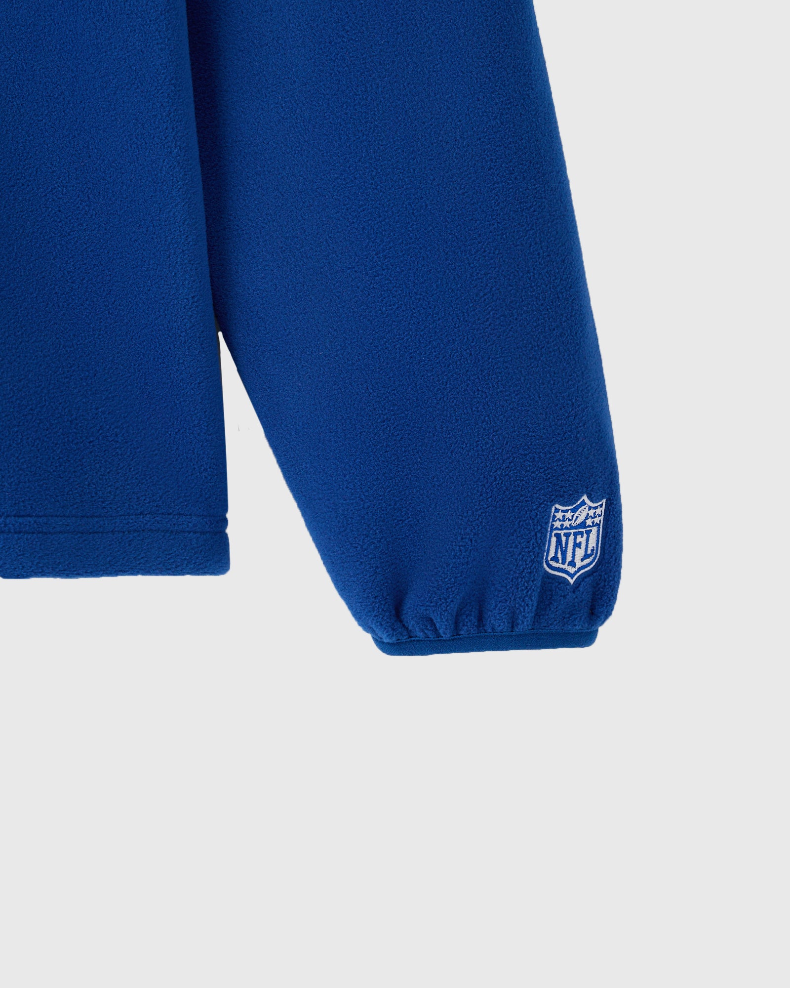 NFL New York Giants Polartec® Mock Neck Quarter-Zip Fleece - Blue IMAGE #3